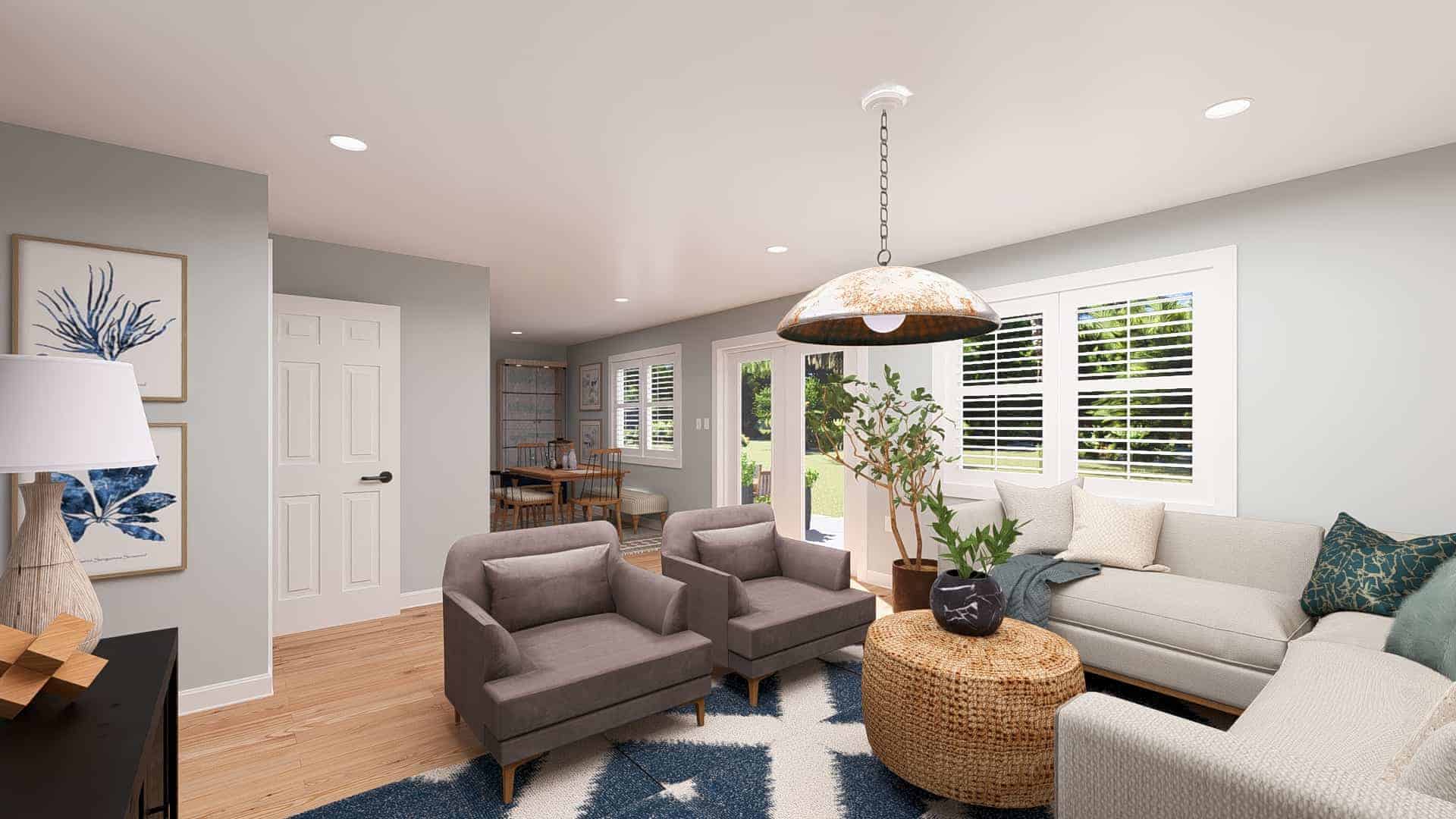 Family Room of this 5-Bedroom,2025 Sq Ft Plan -187-1181