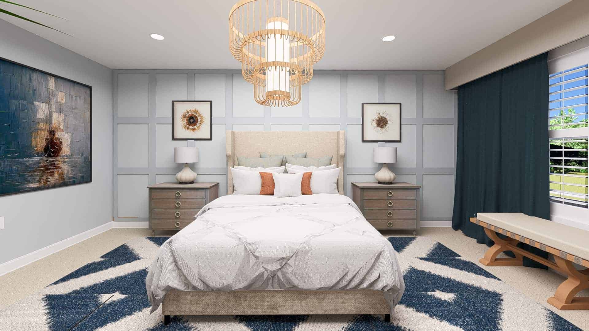 Master Bedroom of this 5-Bedroom,2025 Sq Ft Plan -187-1181