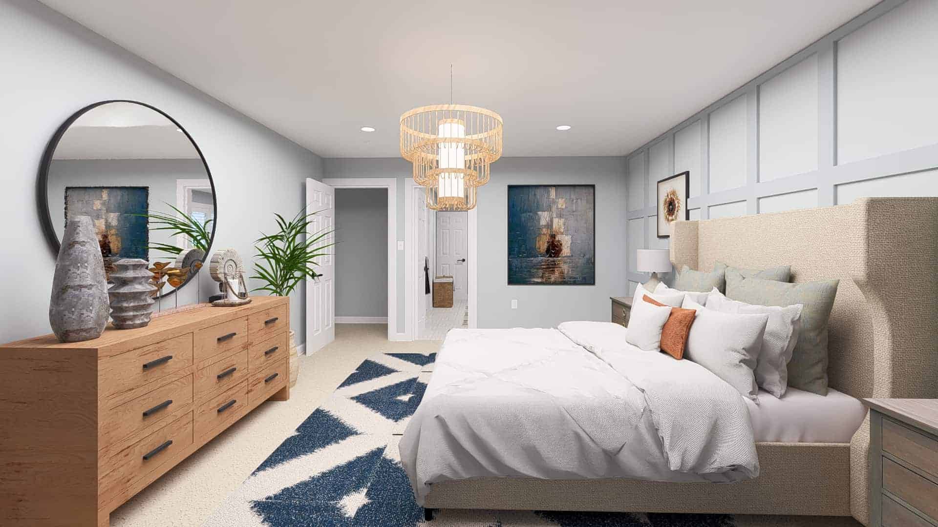 Master Bedroom of this 5-Bedroom,2025 Sq Ft Plan -187-1181