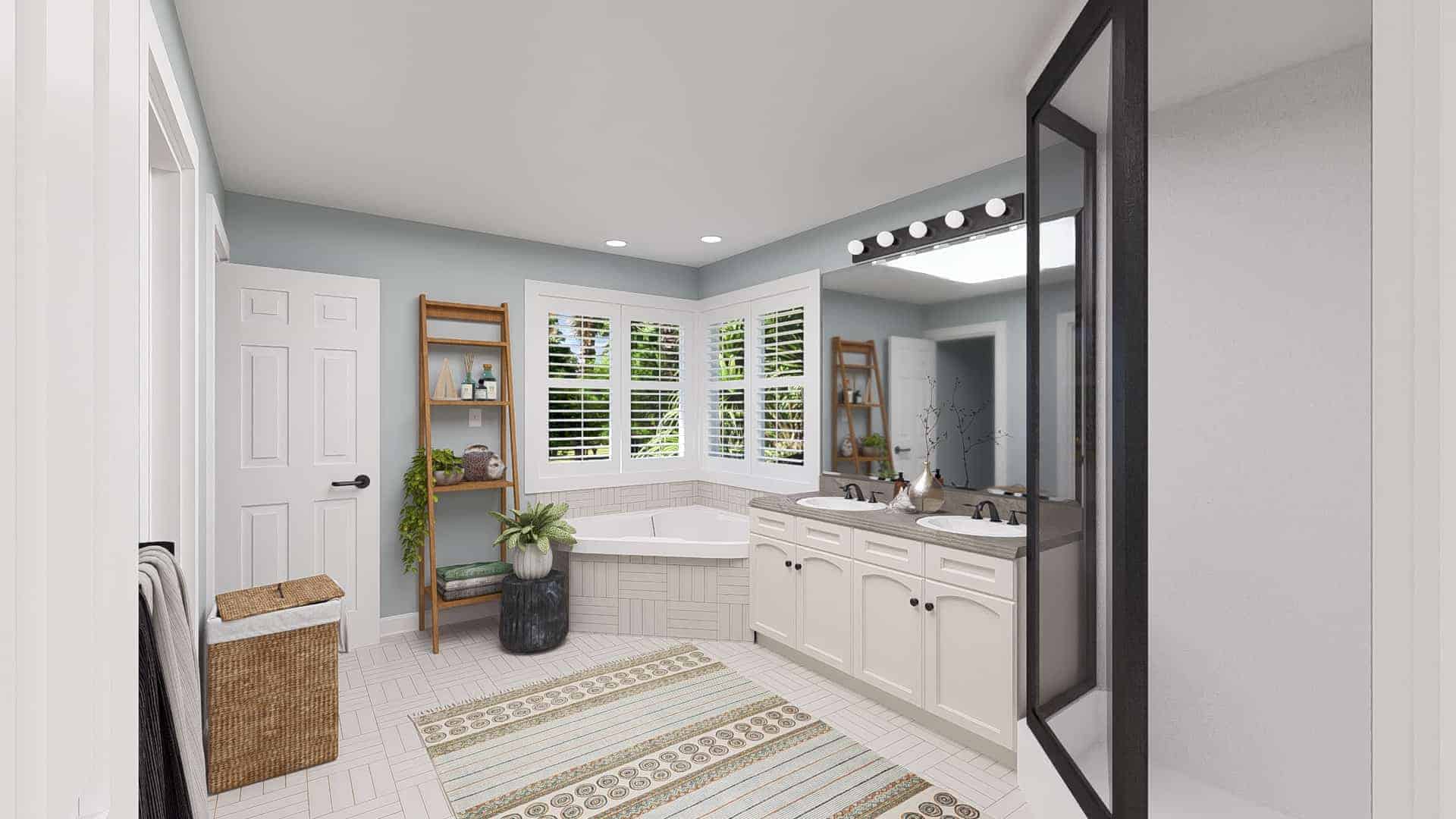 Master Bathroom of this 5-Bedroom,2025 Sq Ft Plan -187-1181
