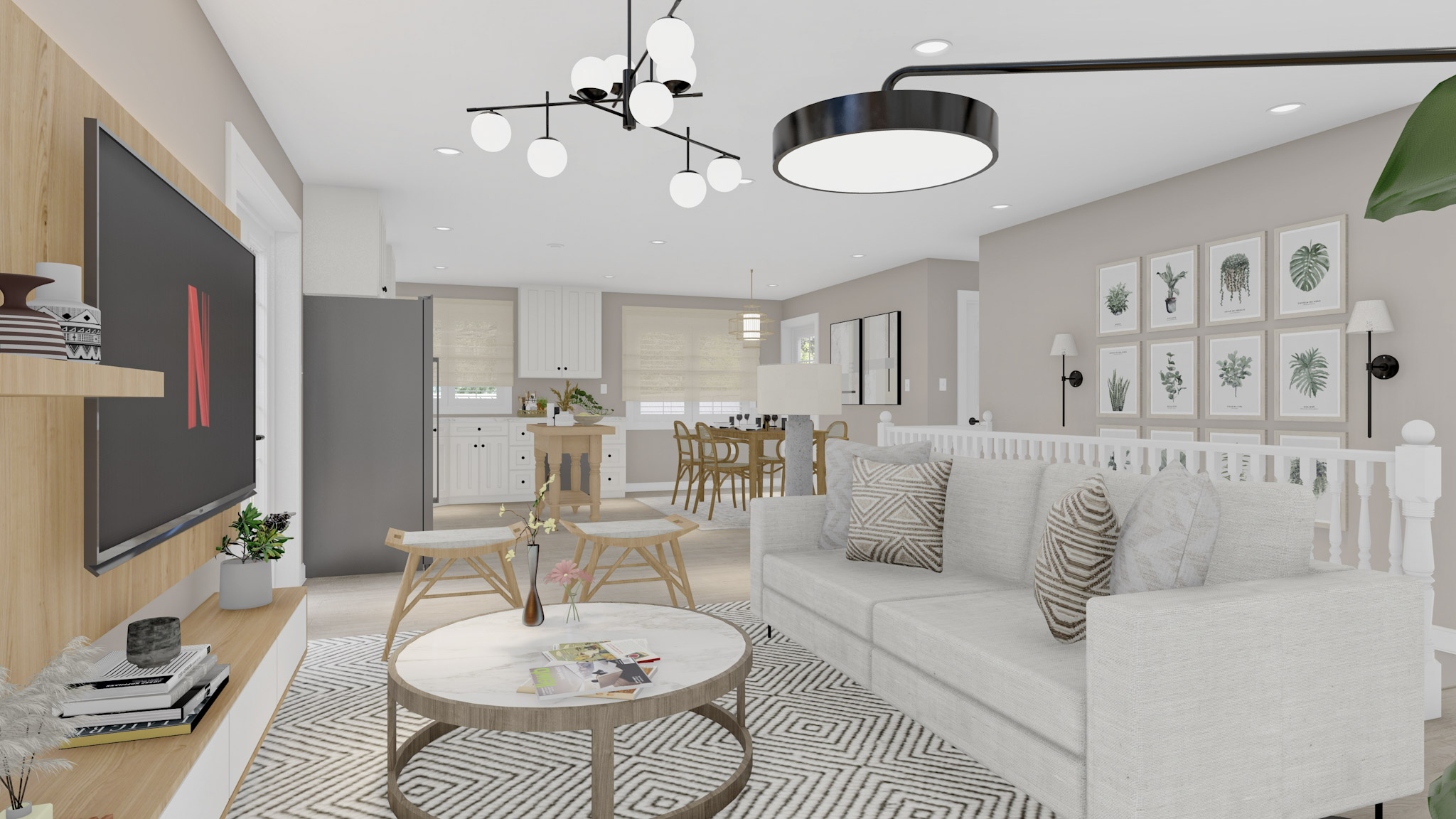 Family Room of this 5-Bedroom,1714 Sq Ft Plan -187-1194