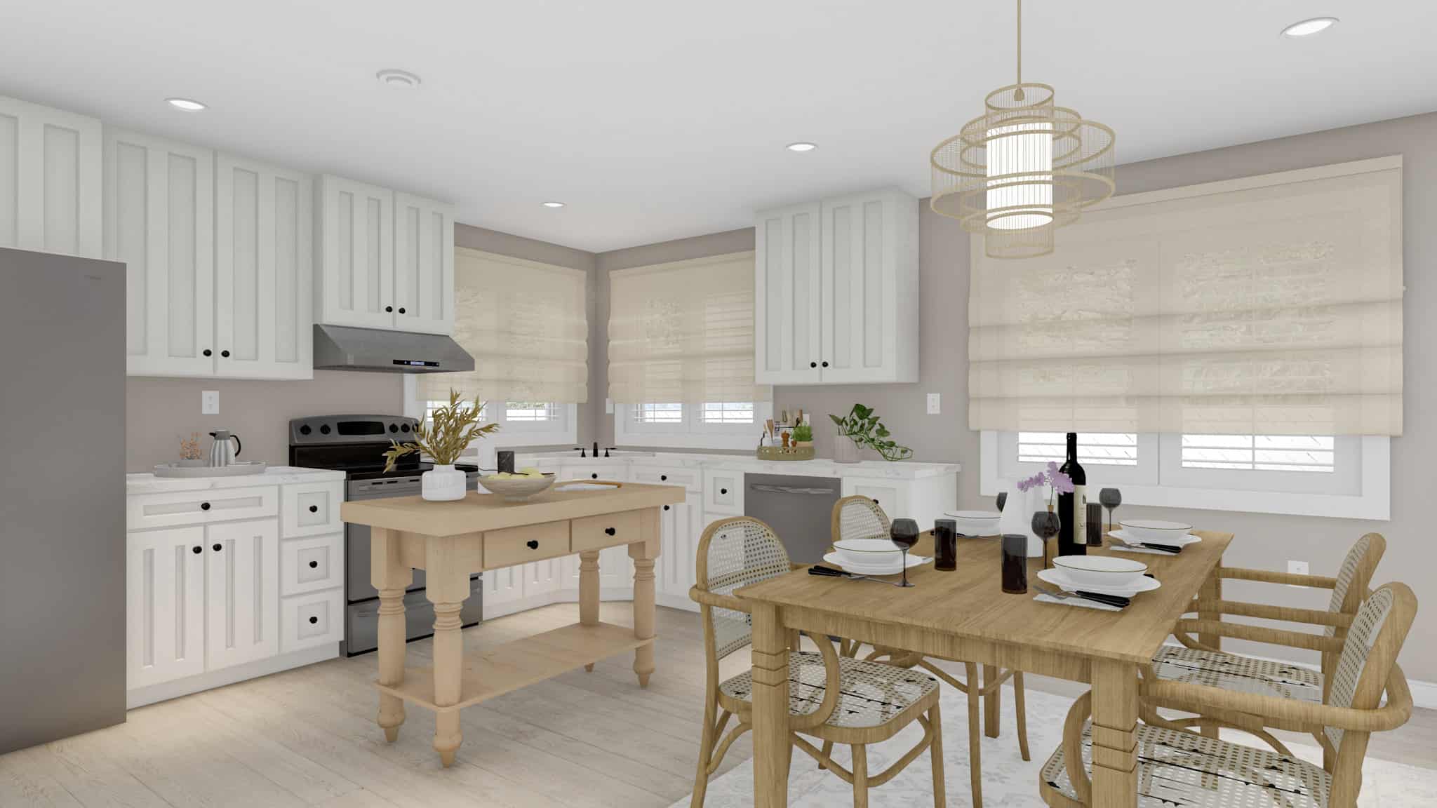 Dining Room of this 5-Bedroom,1714 Sq Ft Plan -187-1194