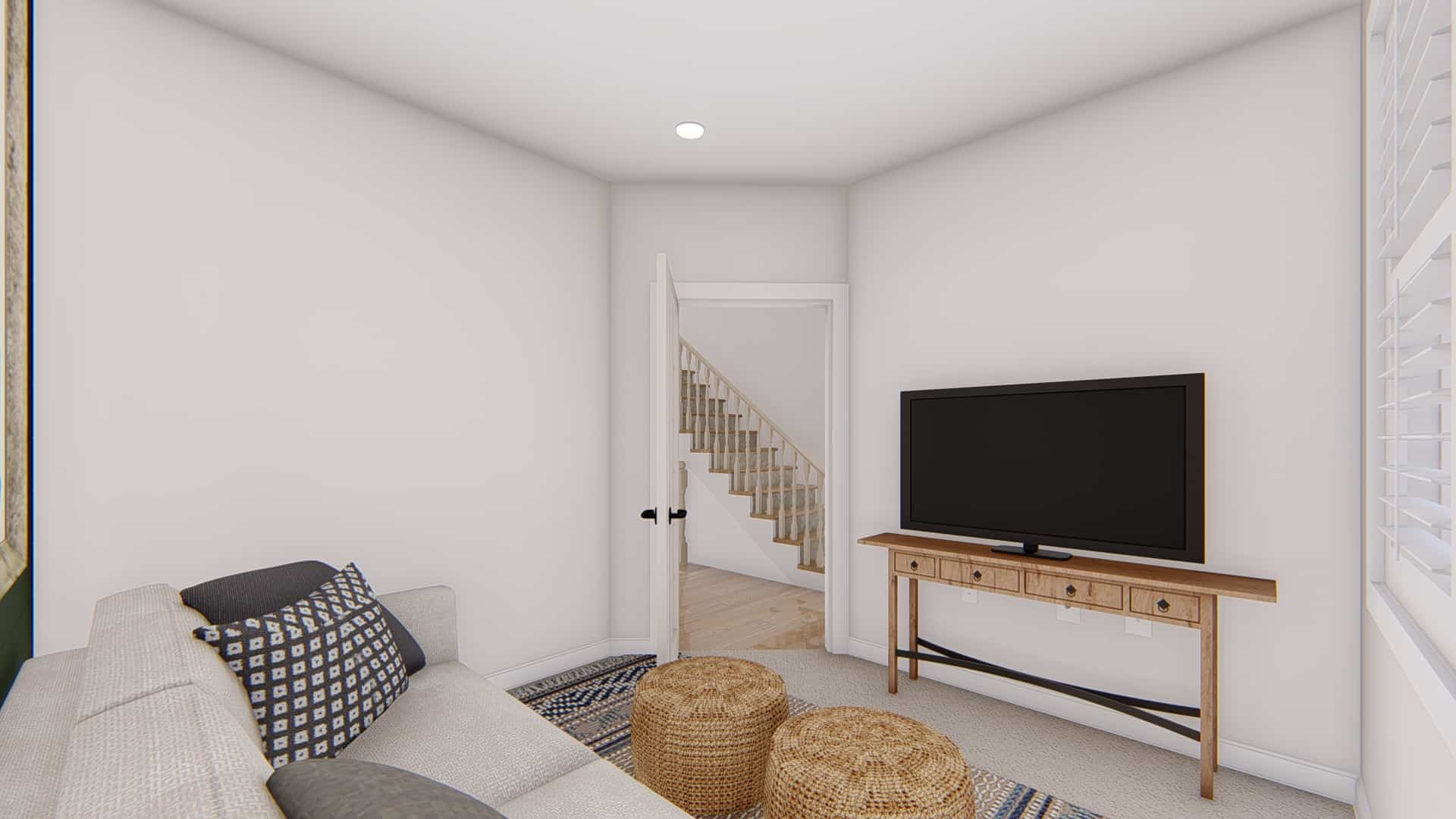 Home Office: Den of this 4-Bedroom,2857 Sq Ft Plan -187-1198