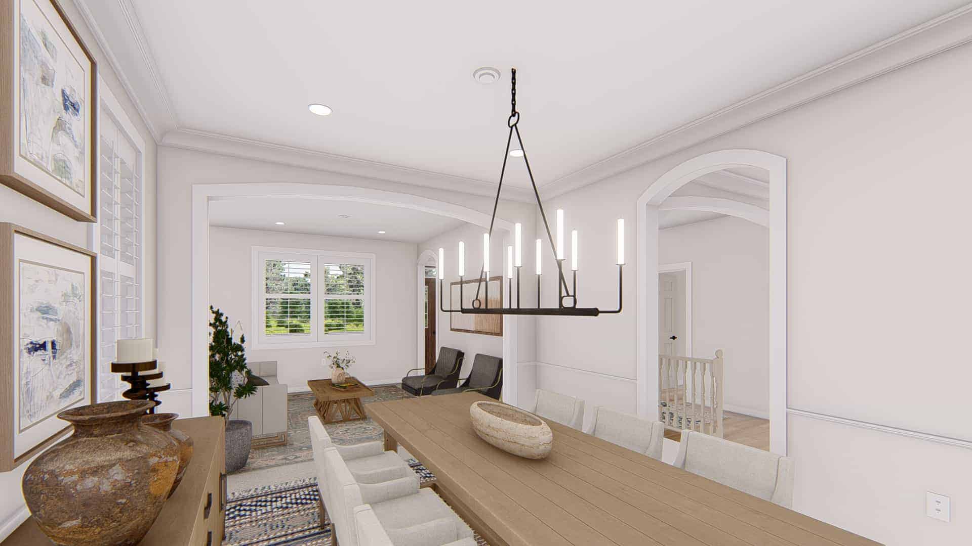 Dining Room of this 4-Bedroom,2857 Sq Ft Plan -187-1198