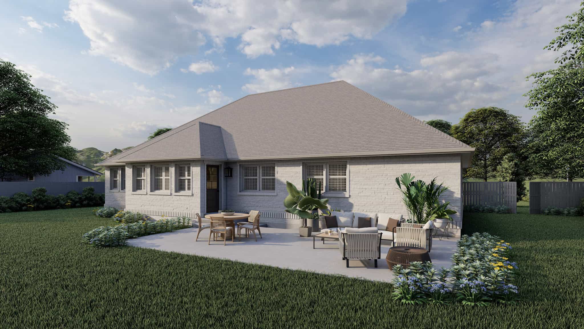 Patio of this 3-Bedroom,2288 Sq Ft Plan -187-1202