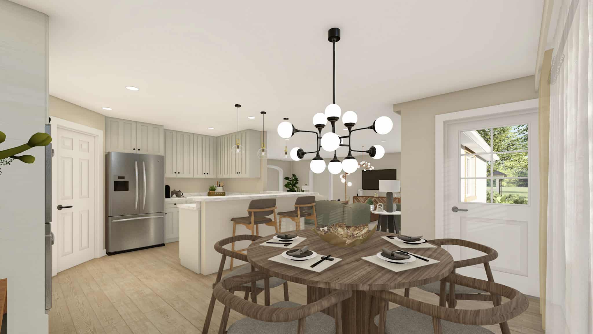 Dining Room of this 3-Bedroom,2288 Sq Ft Plan -187-1202