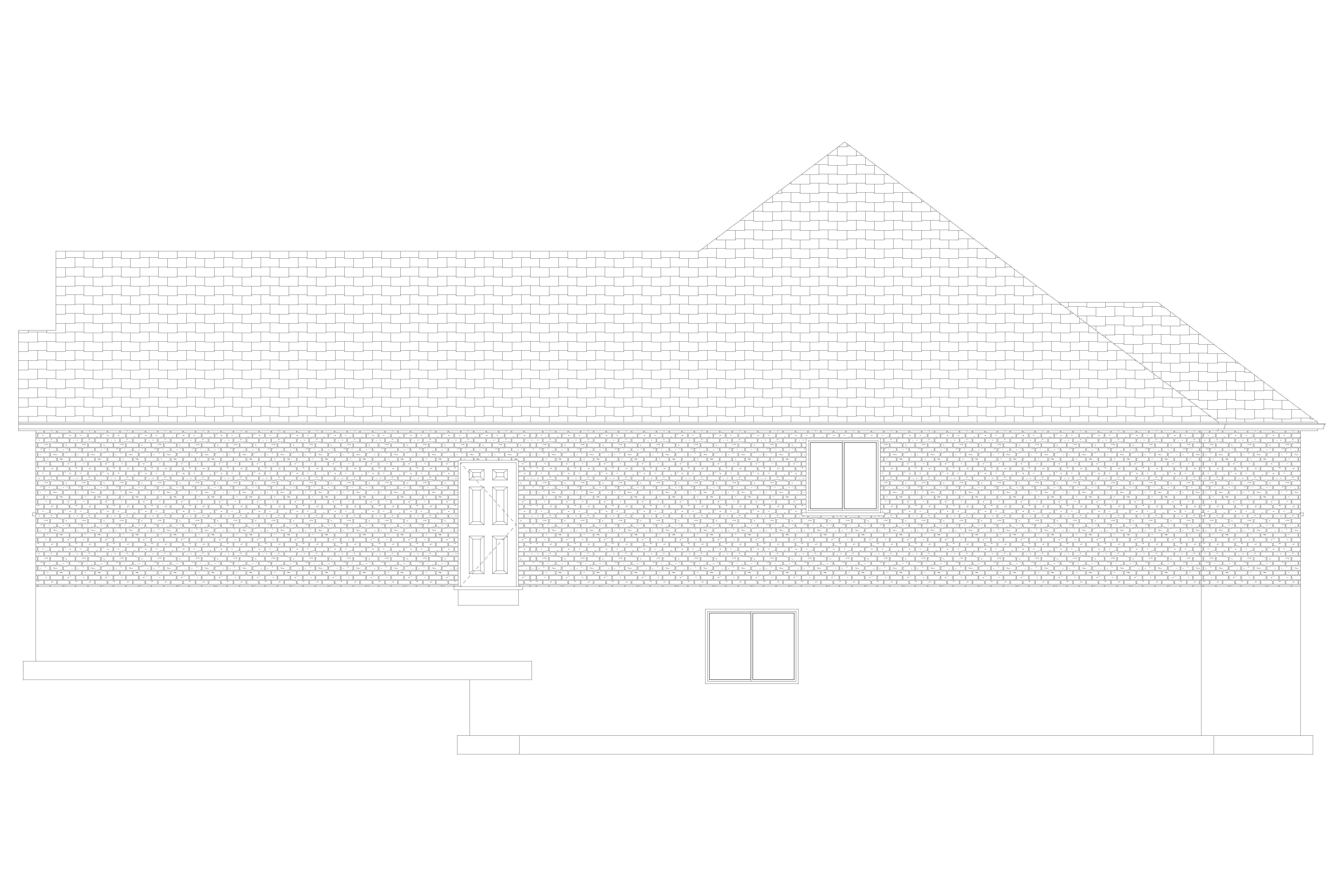 Home Plan Right Elevation of this 3-Bedroom,2288 Sq Ft Plan -187-1202
