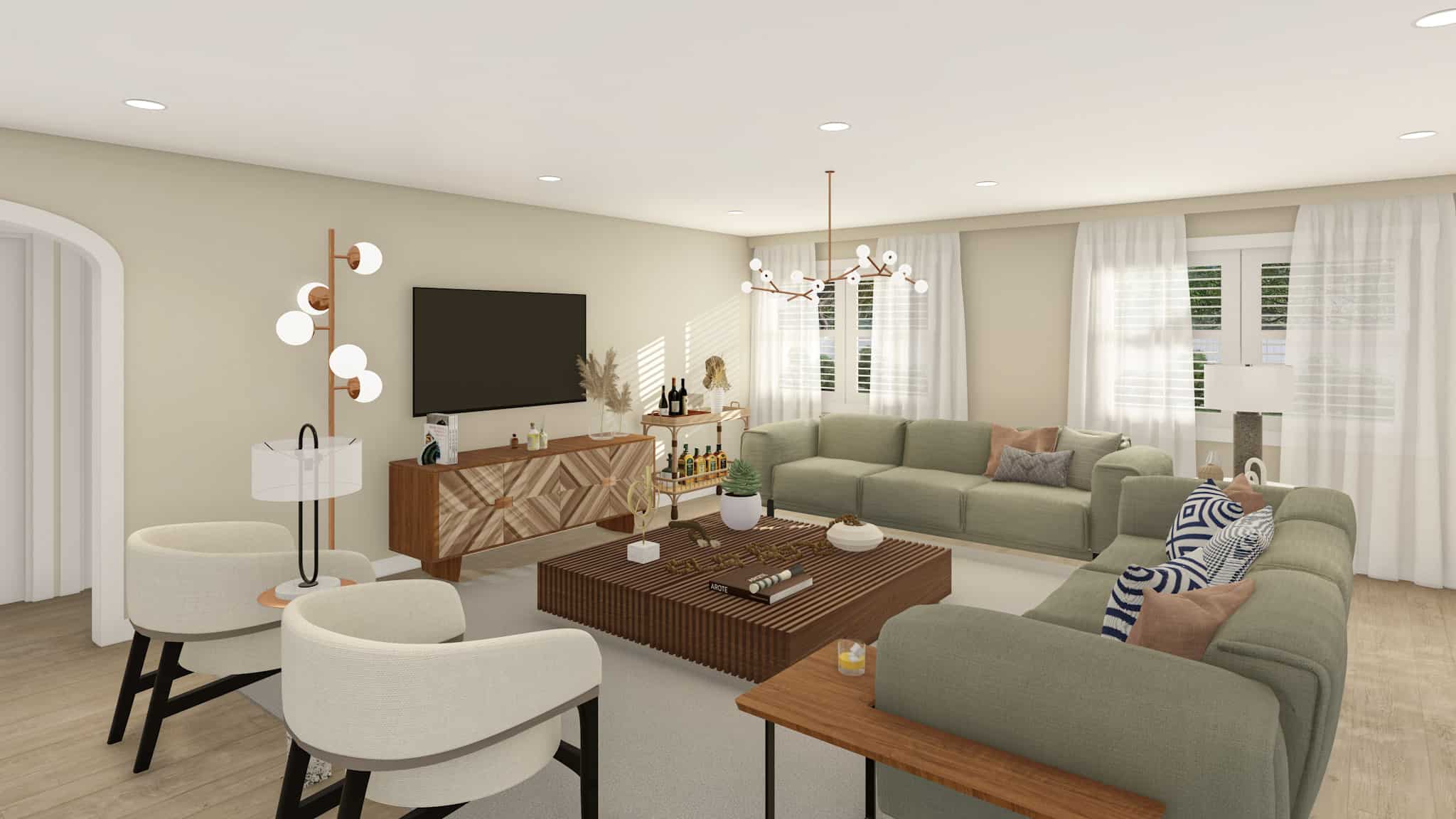 Family Room of this 3-Bedroom,2288 Sq Ft Plan -187-1202