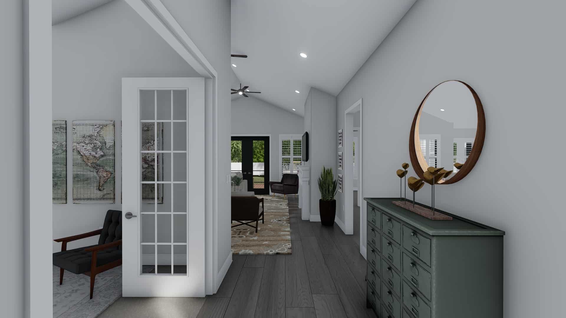Entry Hall of this 3-Bedroom,2734 Sq Ft Plan -187-1203