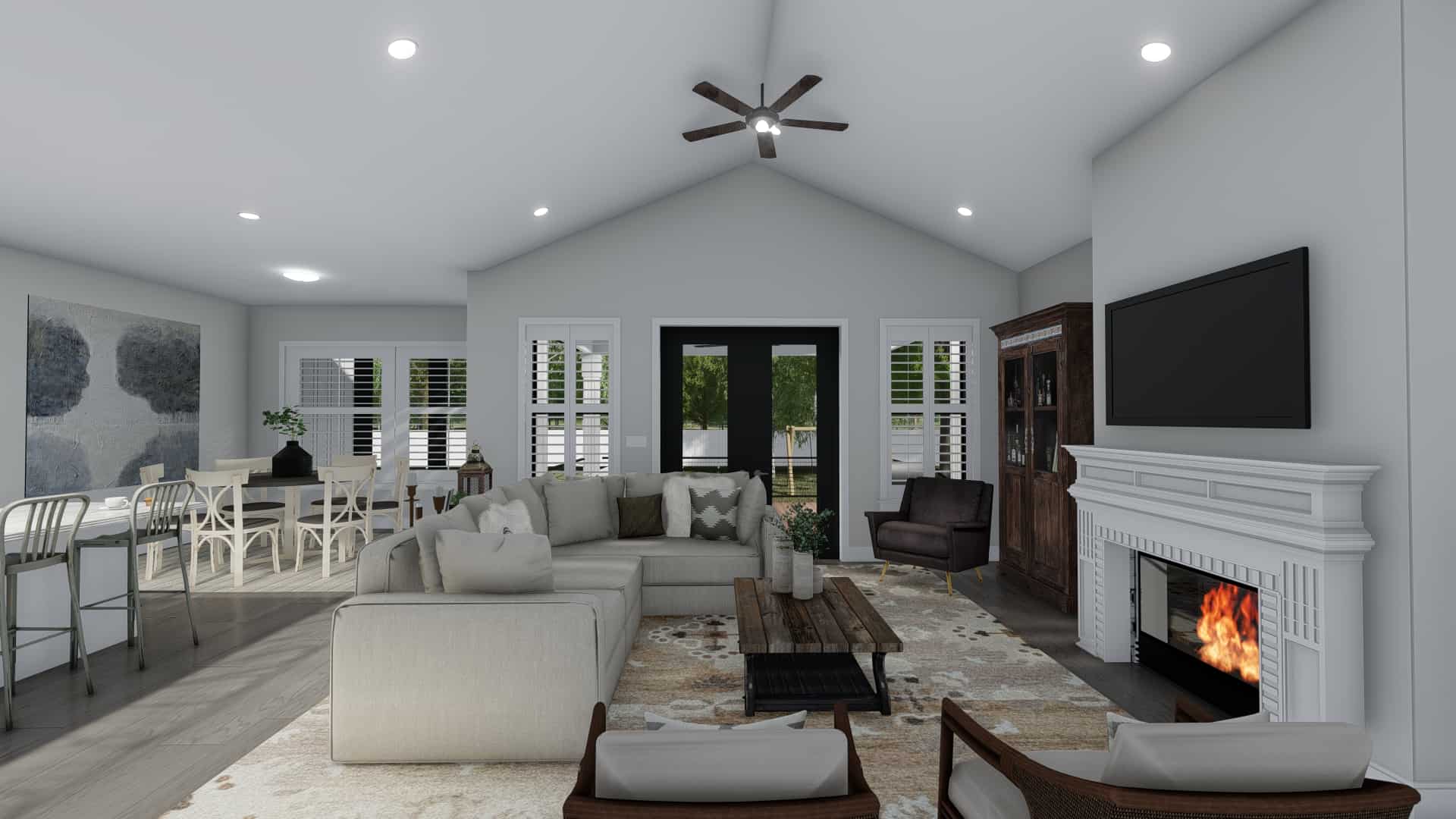Great Room of this 3-Bedroom,2734 Sq Ft Plan -187-1203