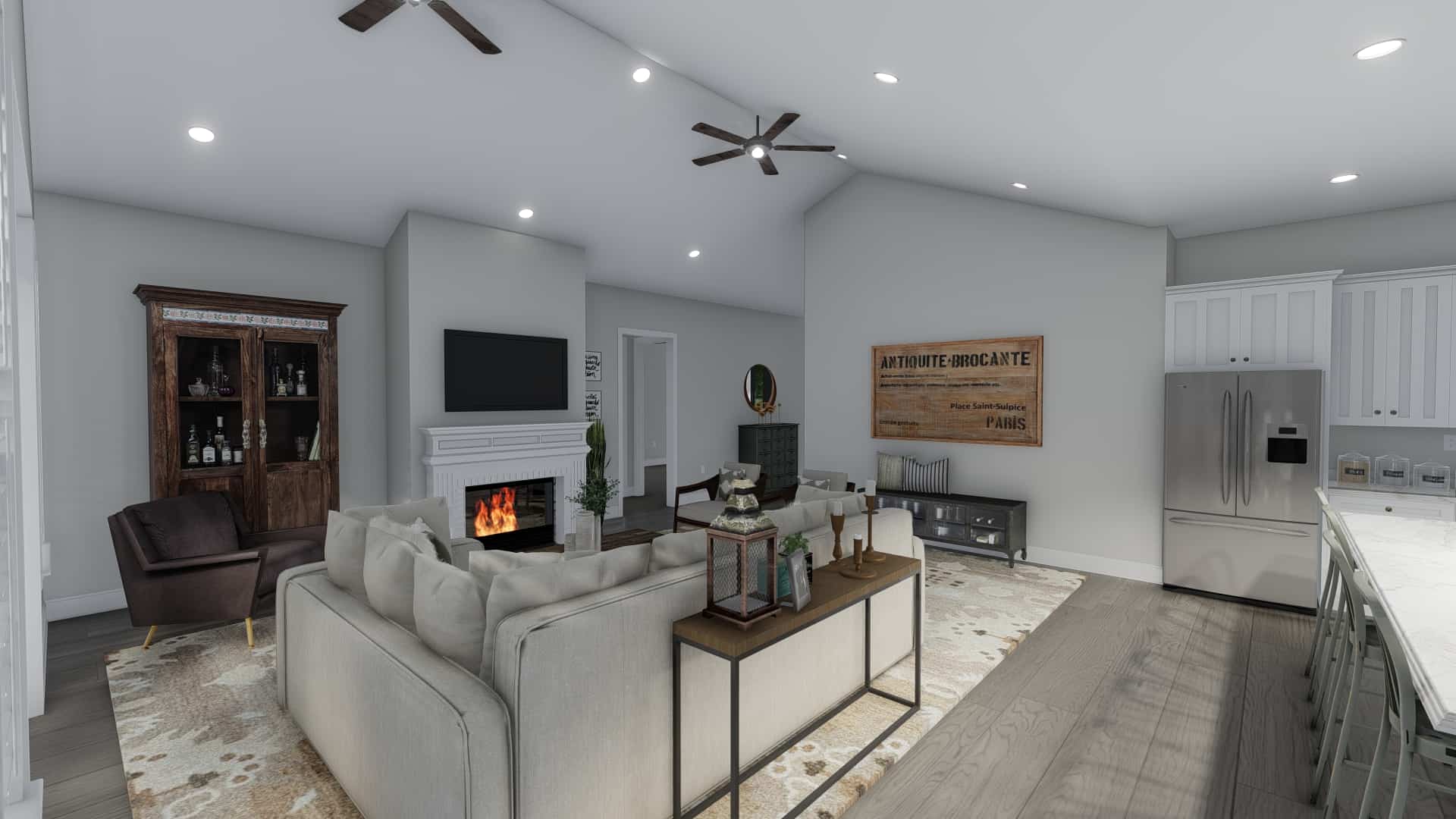 Great Room of this 3-Bedroom,2734 Sq Ft Plan -187-1203