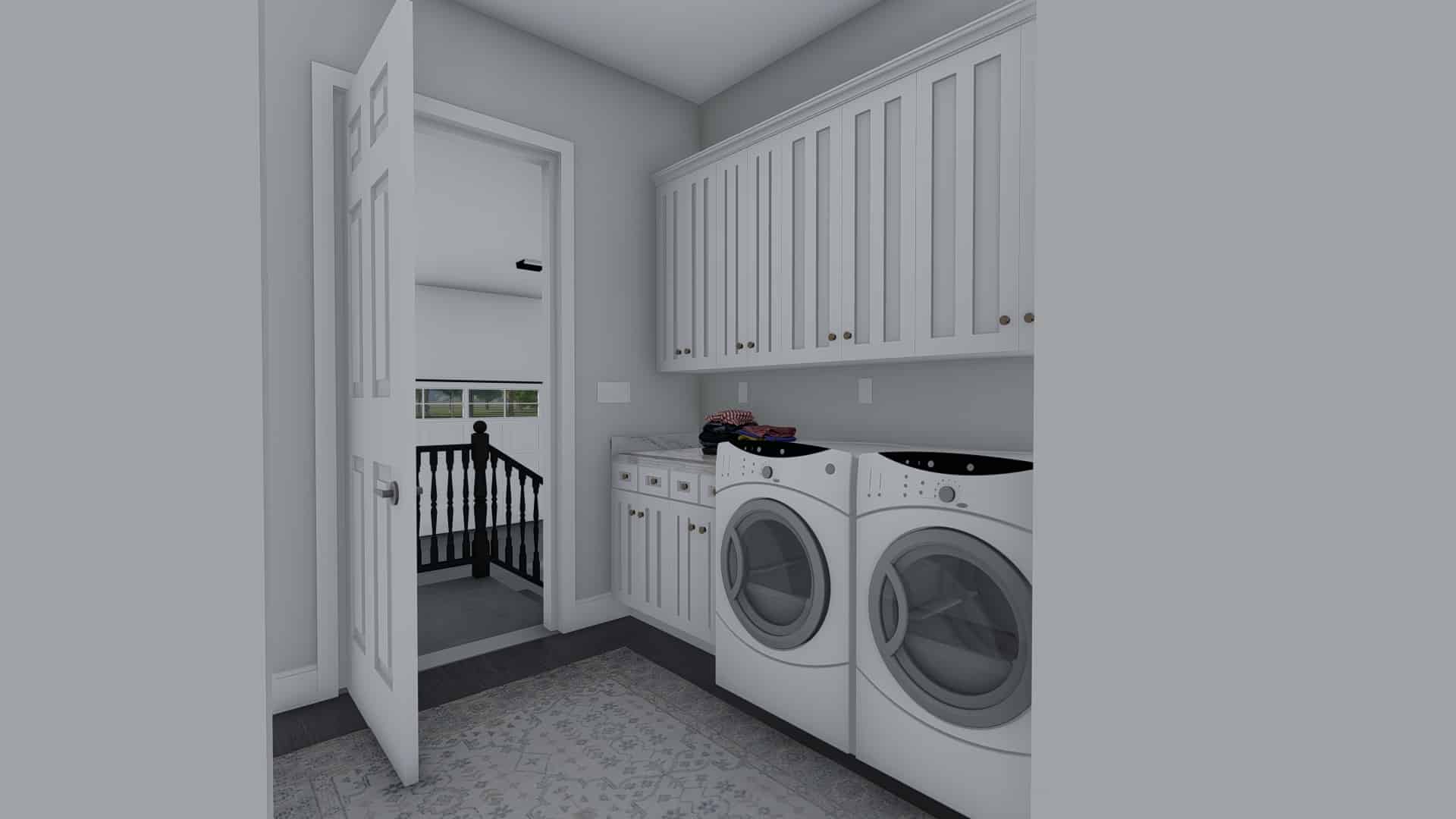 Laundry Room of this 3-Bedroom,2734 Sq Ft Plan -187-1203