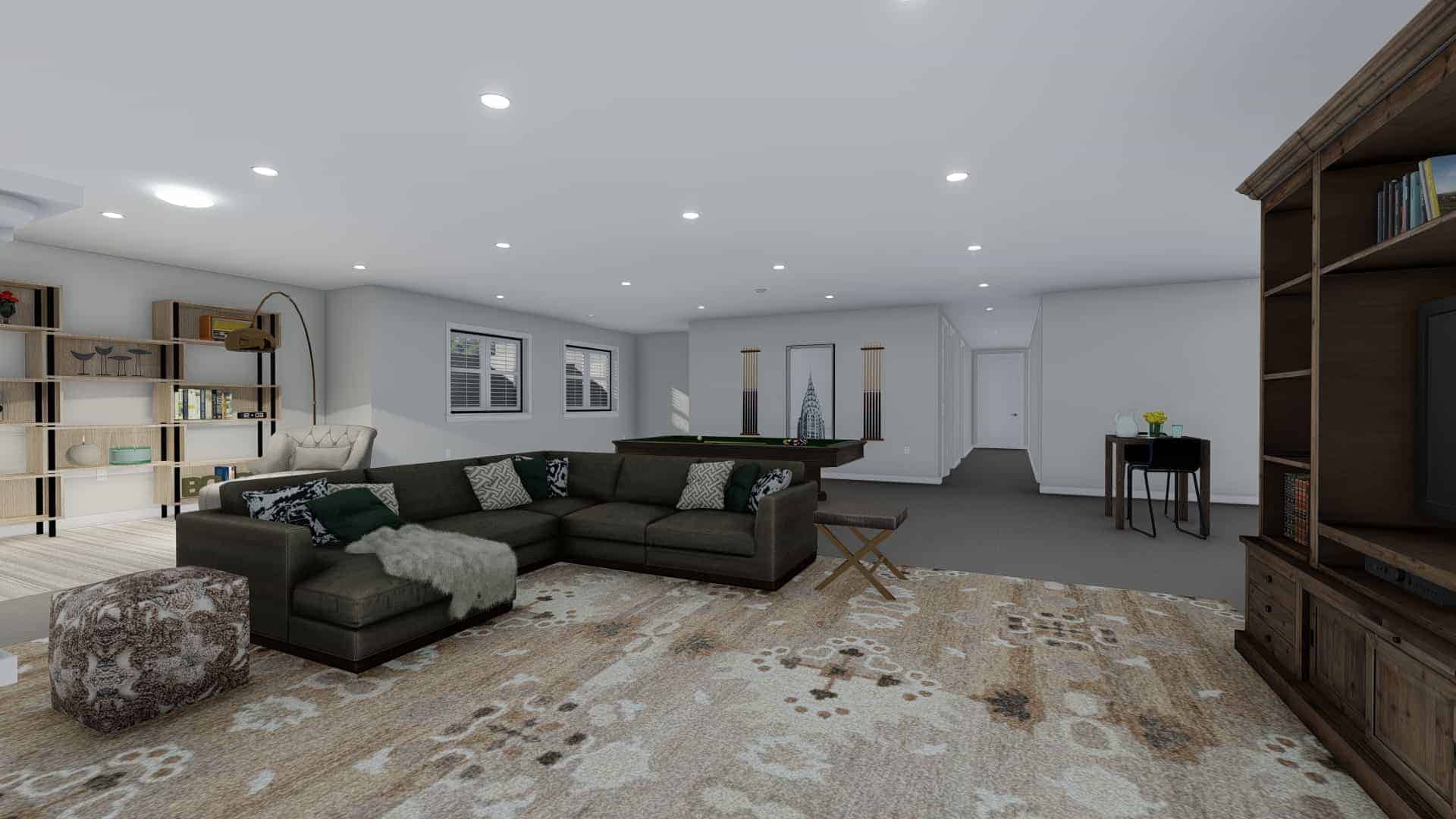 Family Room of this 3-Bedroom,2734 Sq Ft Plan -187-1203