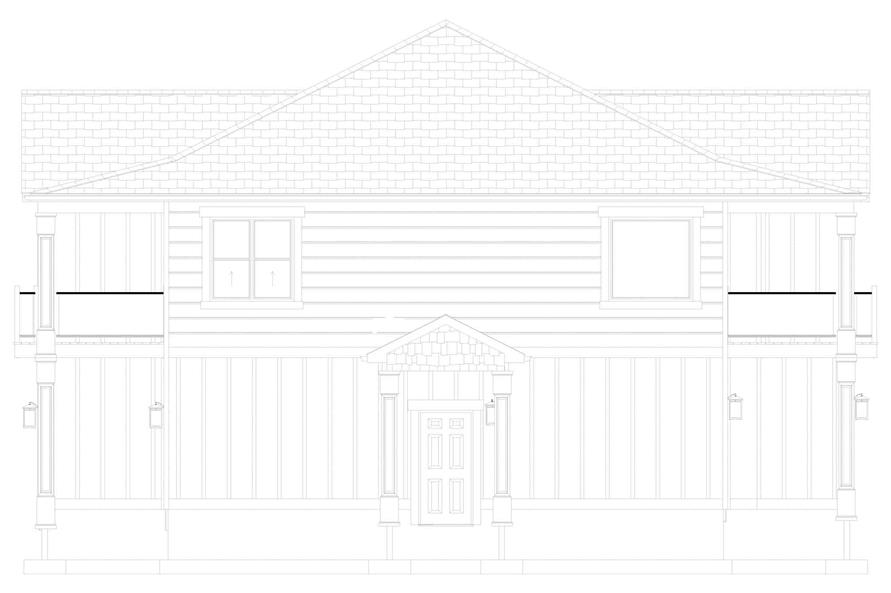 187-1204: Home Plan Right Elevation