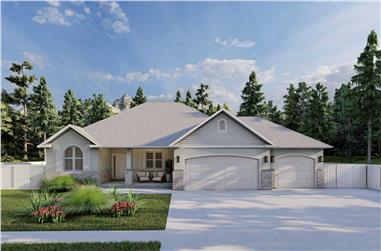 Traditional Home Plan - 2-4 Bedrms, 2.5-3.5 Baths - 1838-3784 Sq Ft - #187-1207