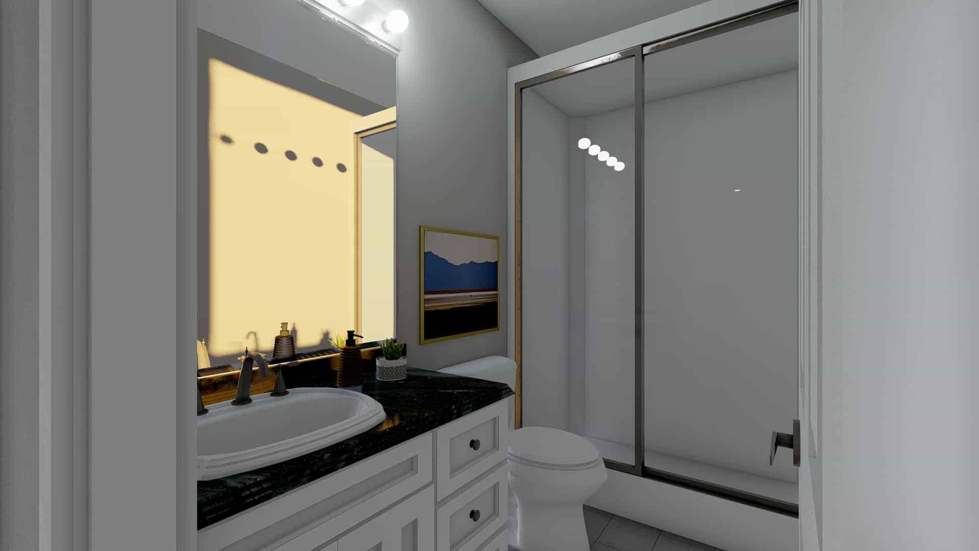 Bedroom of this 1-Bedroom,1 Sq Ft Plan -187-1209