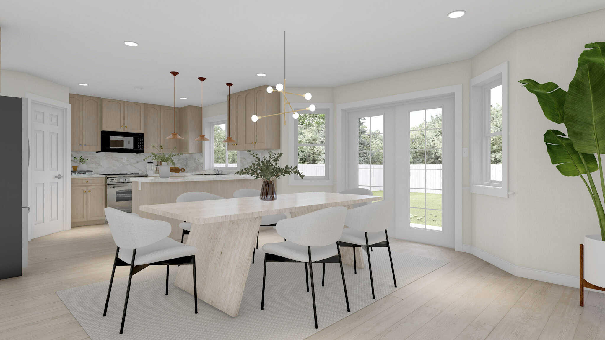 Dining Room of this 3-Bedroom,1808 Sq Ft Plan -187-1235