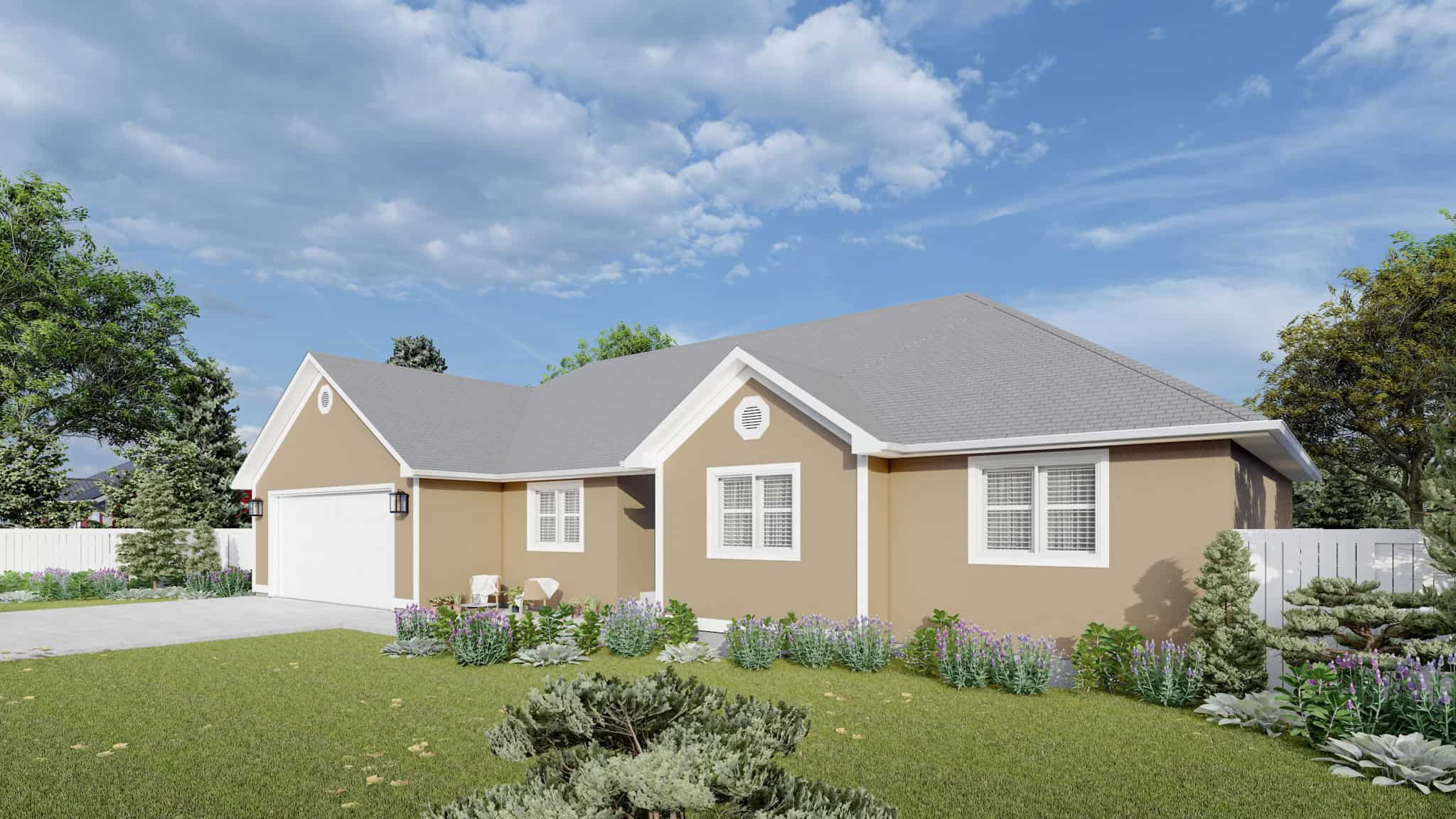 Right Side View of this 3-Bedroom,1808 Sq Ft Plan -187-1235