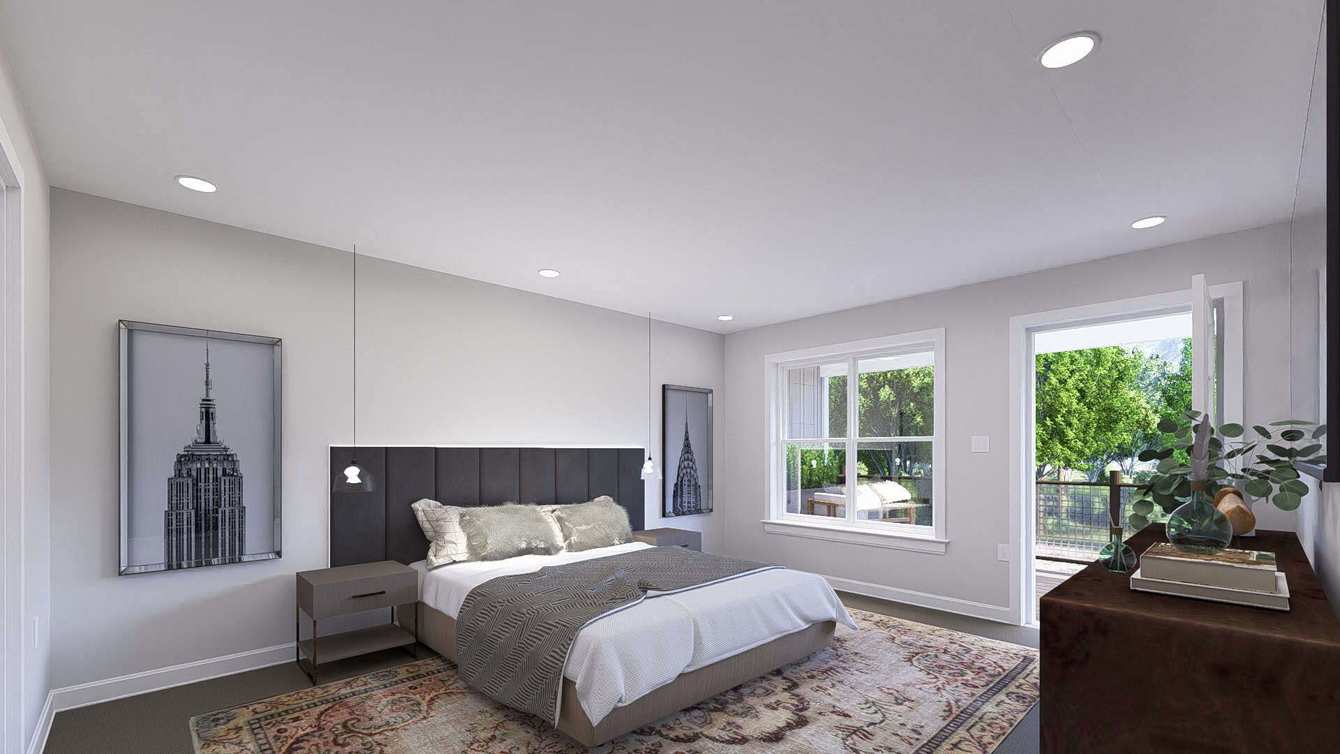 Master Bedroom of this 1-Bedroom,1376 Sq Ft Plan -187-1238