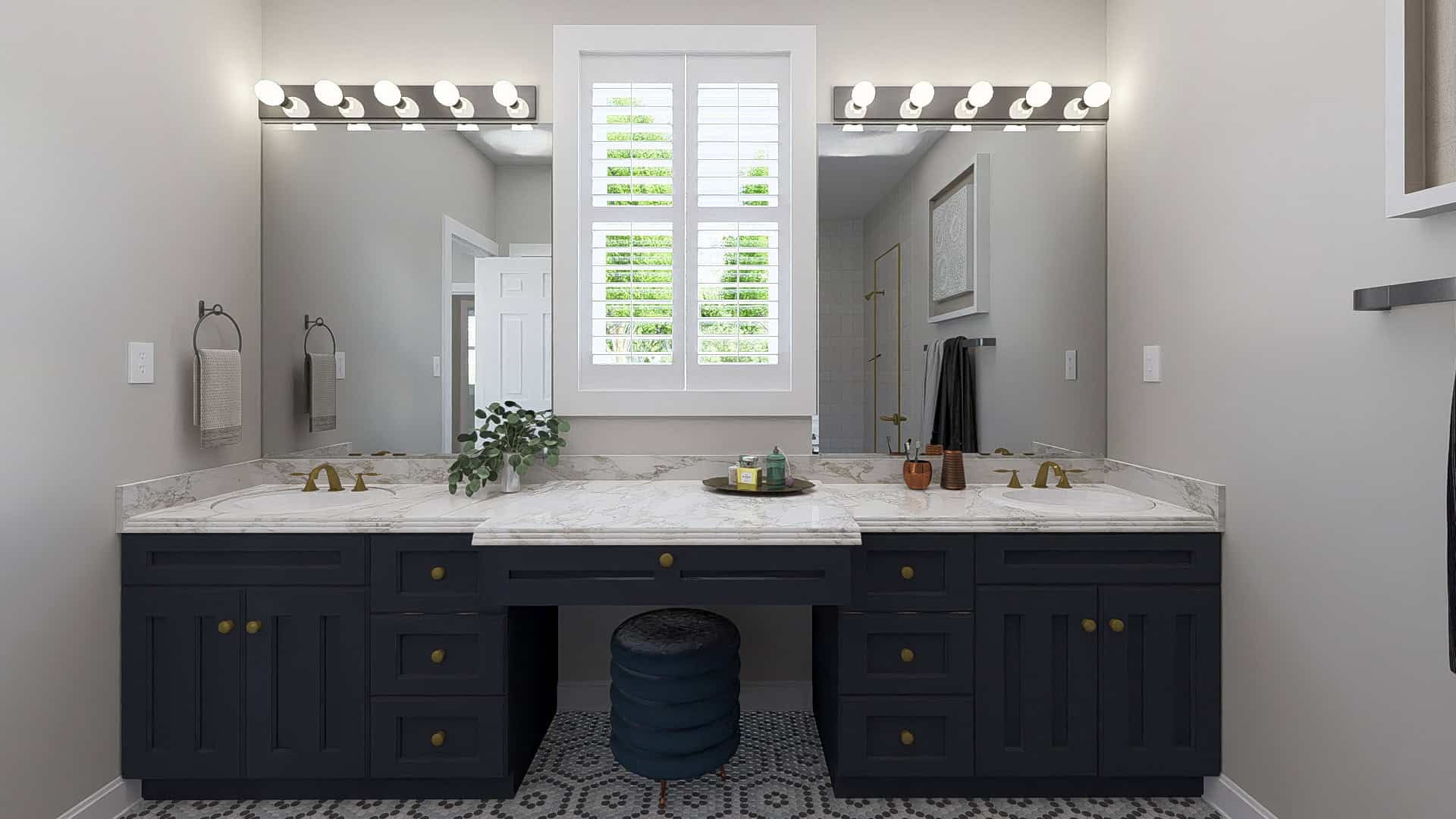 Master Bathroom: Sink/Vanity of this 3-Bedroom,1914 Sq Ft Plan -187-1244