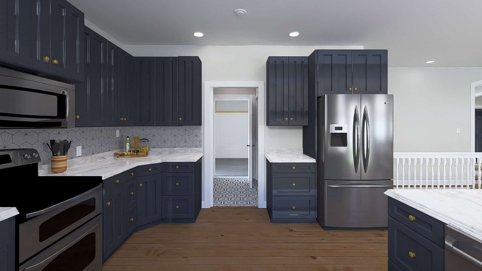 Kitchen of this 3-Bedroom,1914 Sq Ft Plan -187-1244