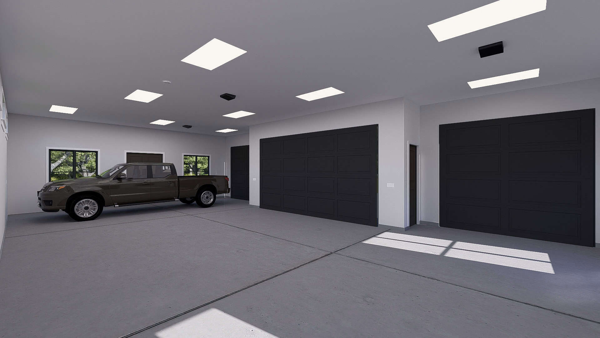 Garage of this 0-Bedroom,1 Sq Ft Plan -187-1246