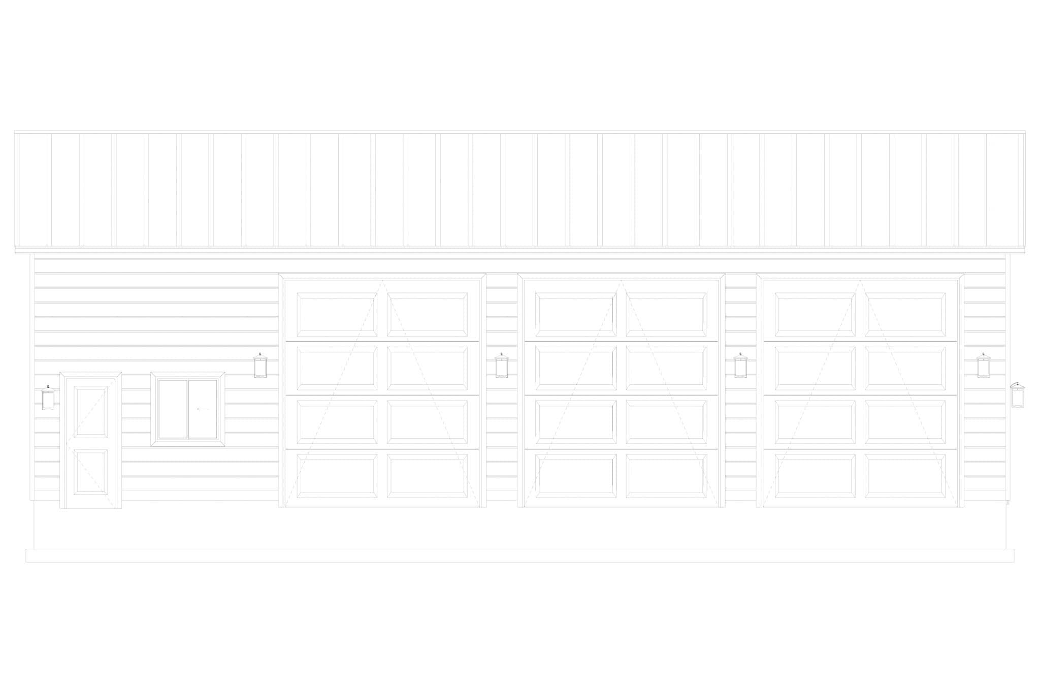 Home Plan Front Elevation of this 0-Bedroom,1 Sq Ft Plan -187-1247