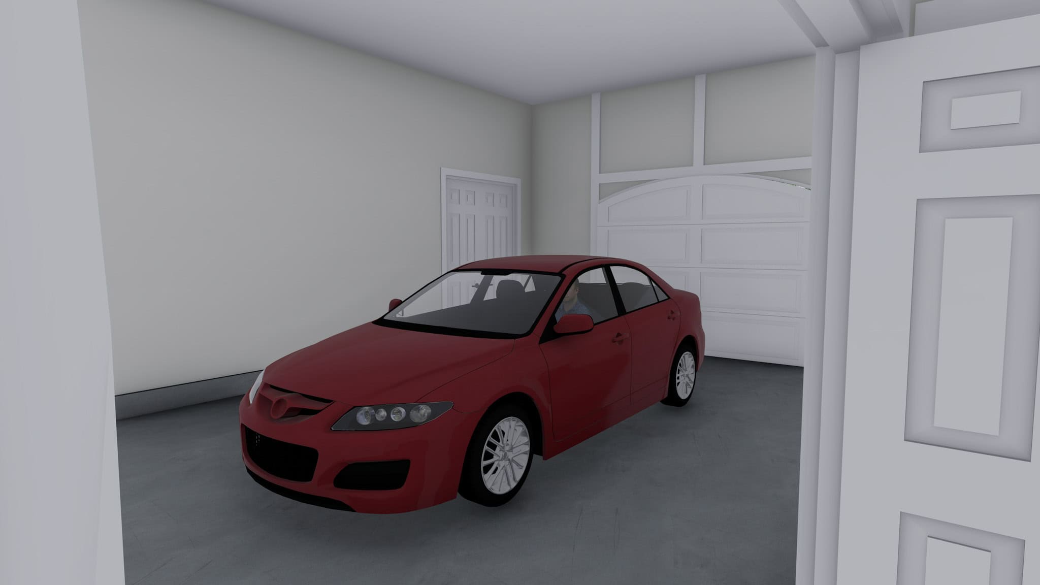 Garage of this 0-Bedroom,1 Sq Ft Plan -187-1248