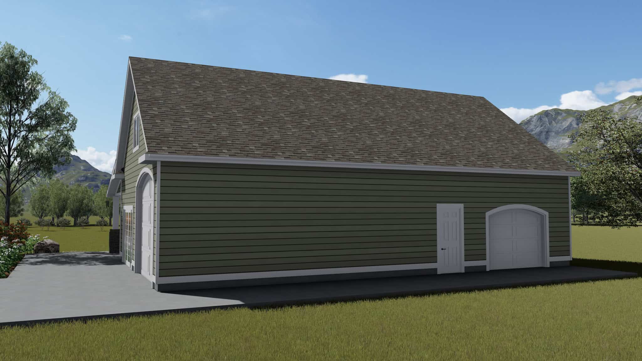 Right Side View of this 0-Bedroom,1 Sq Ft Plan -187-1248