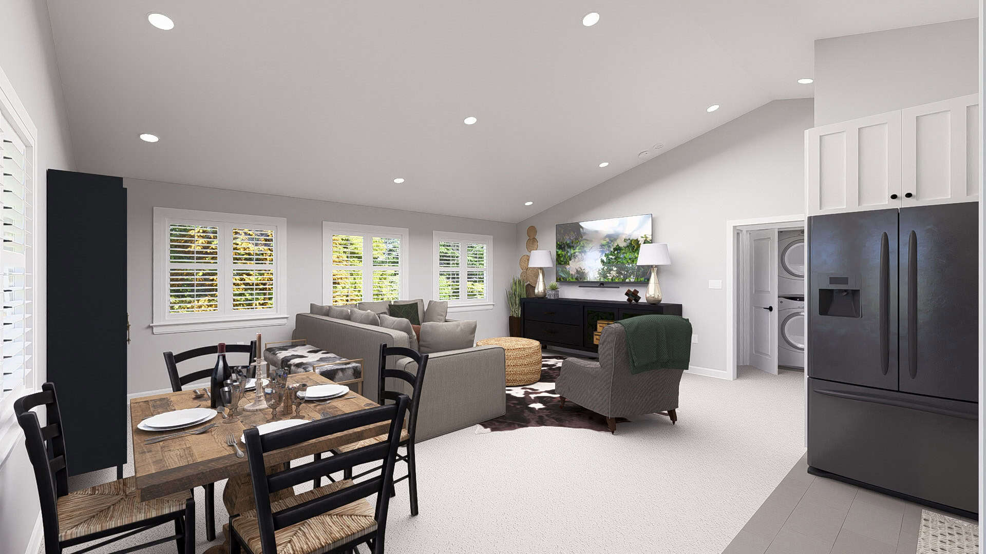 Dining Room of this 2-Bedroom,1012 Sq Ft Plan -187-1249