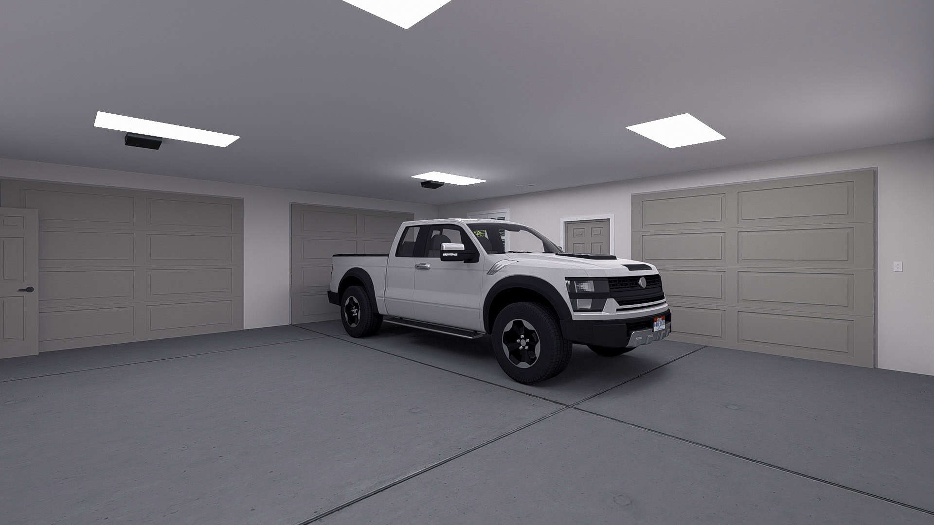 Garage of this 2-Bedroom,1488 Sq Ft Plan -187-1250