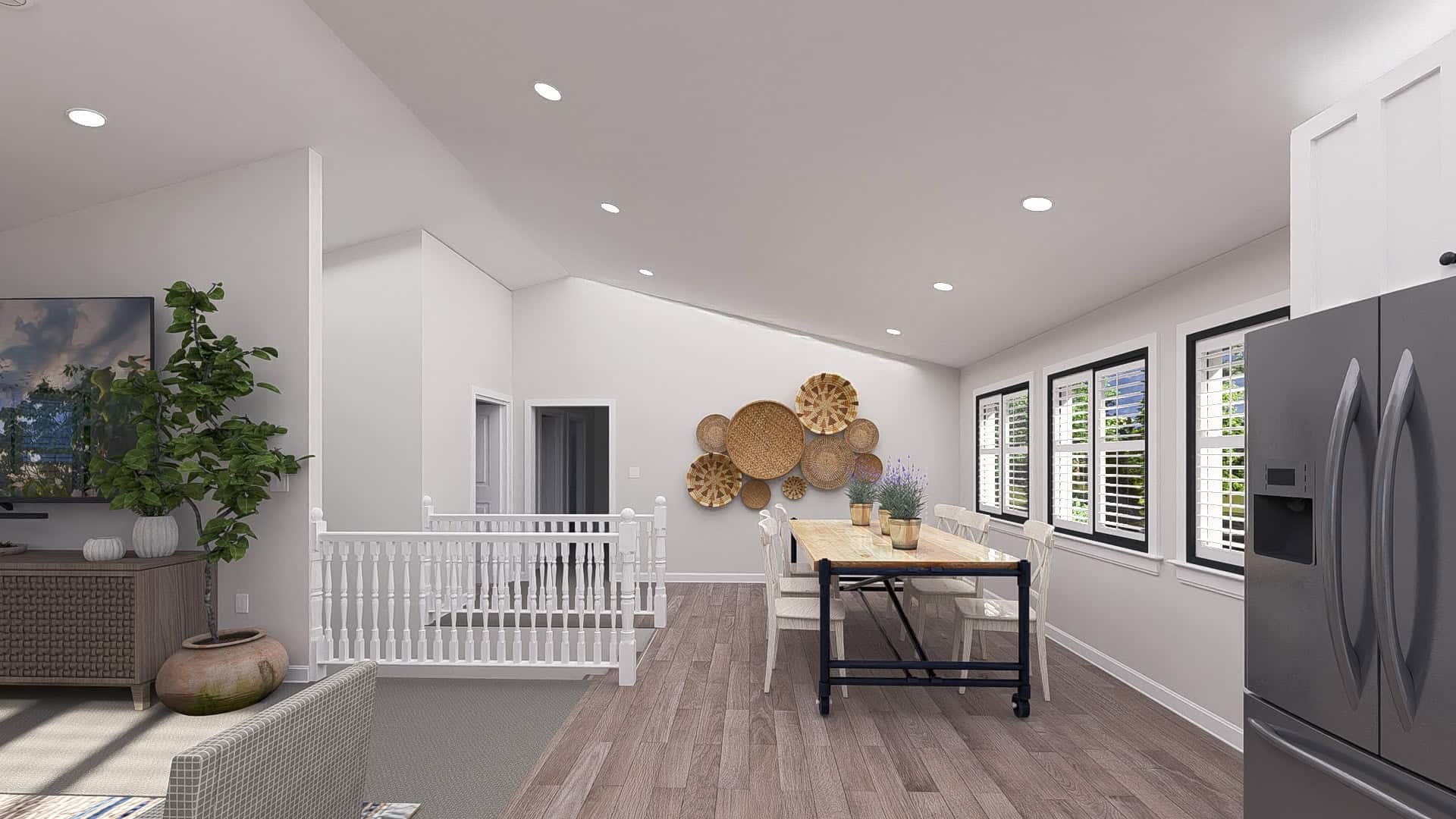 Dining Room of this 2-Bedroom,1488 Sq Ft Plan -187-1250