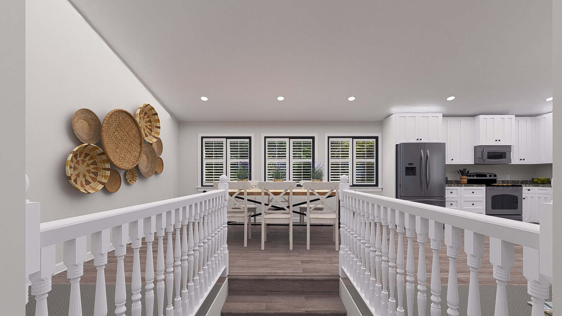 Entry Hall: Staircase of this 2-Bedroom,1488 Sq Ft Plan -187-1250