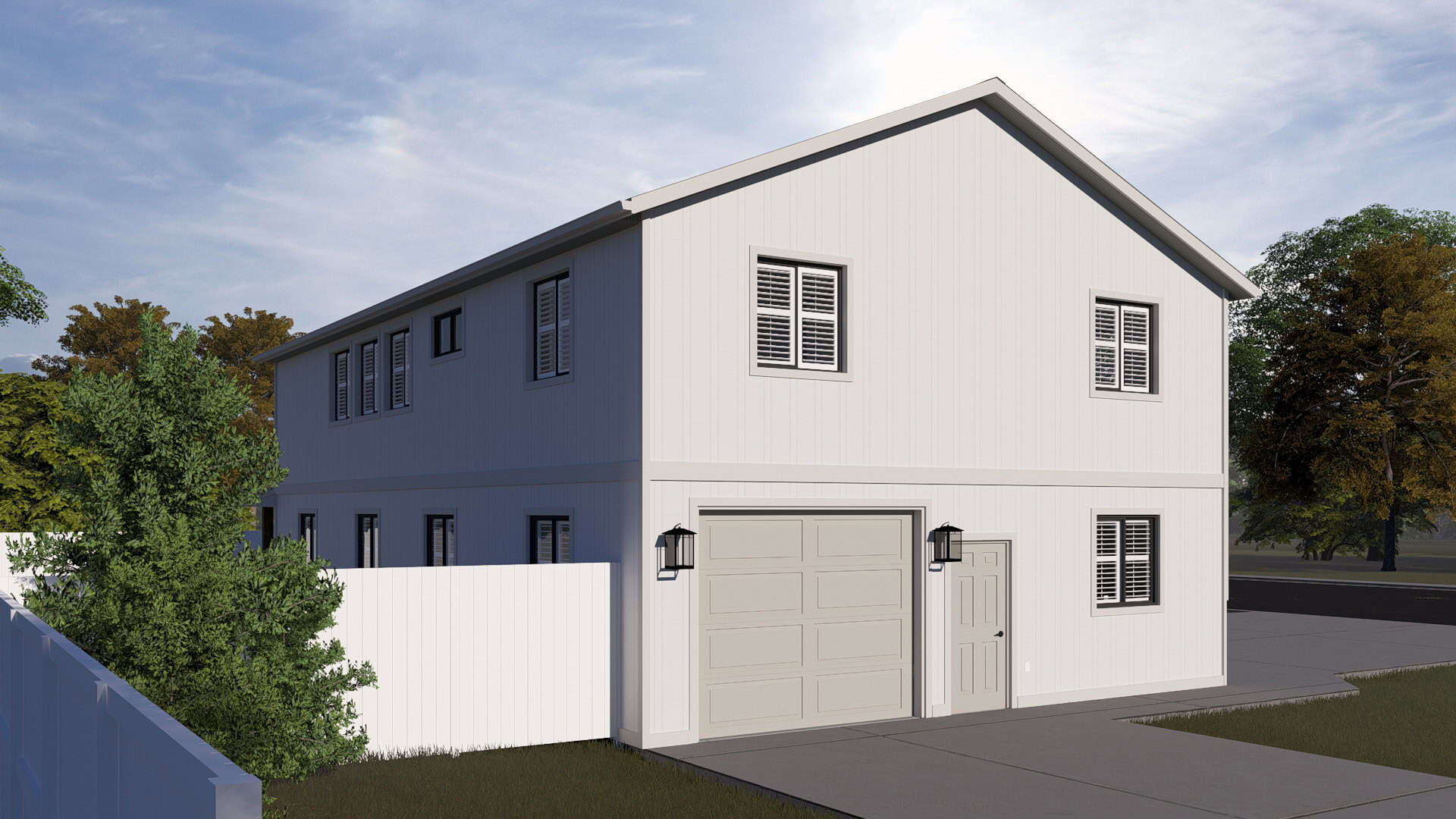 Left Side View of this 2-Bedroom,1488 Sq Ft Plan -187-1250