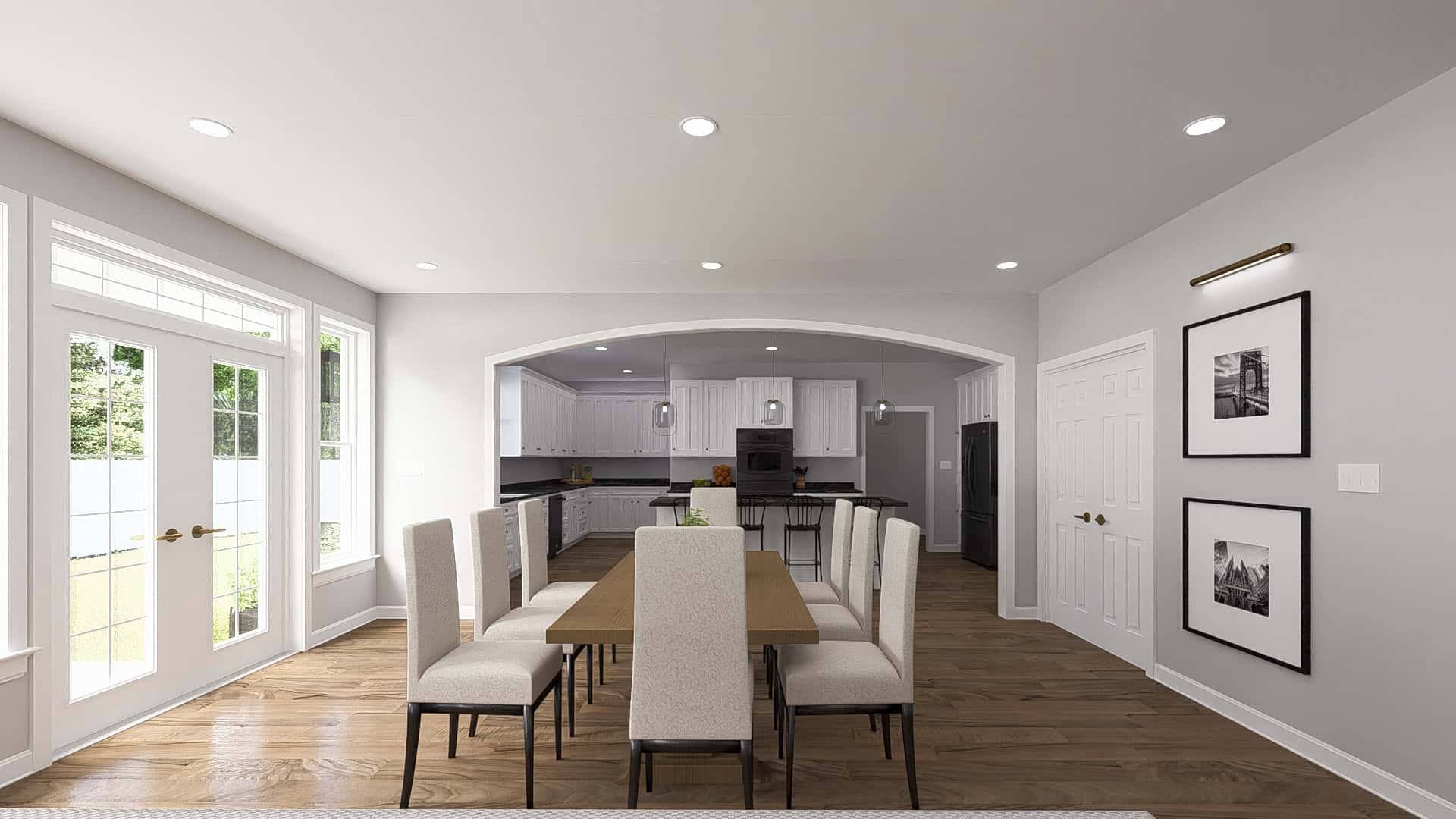 Dining Room of this 4-Bedroom,2776 Sq Ft Plan -187-1251