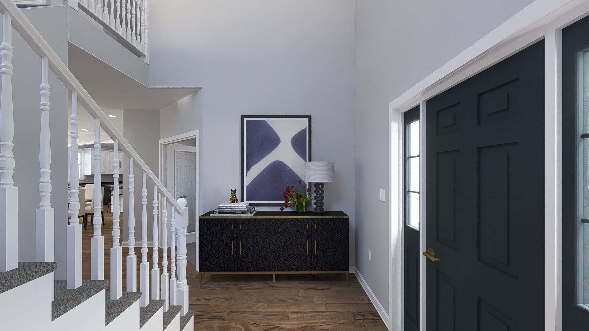 Entry Hall of this 4-Bedroom,2776 Sq Ft Plan -187-1251