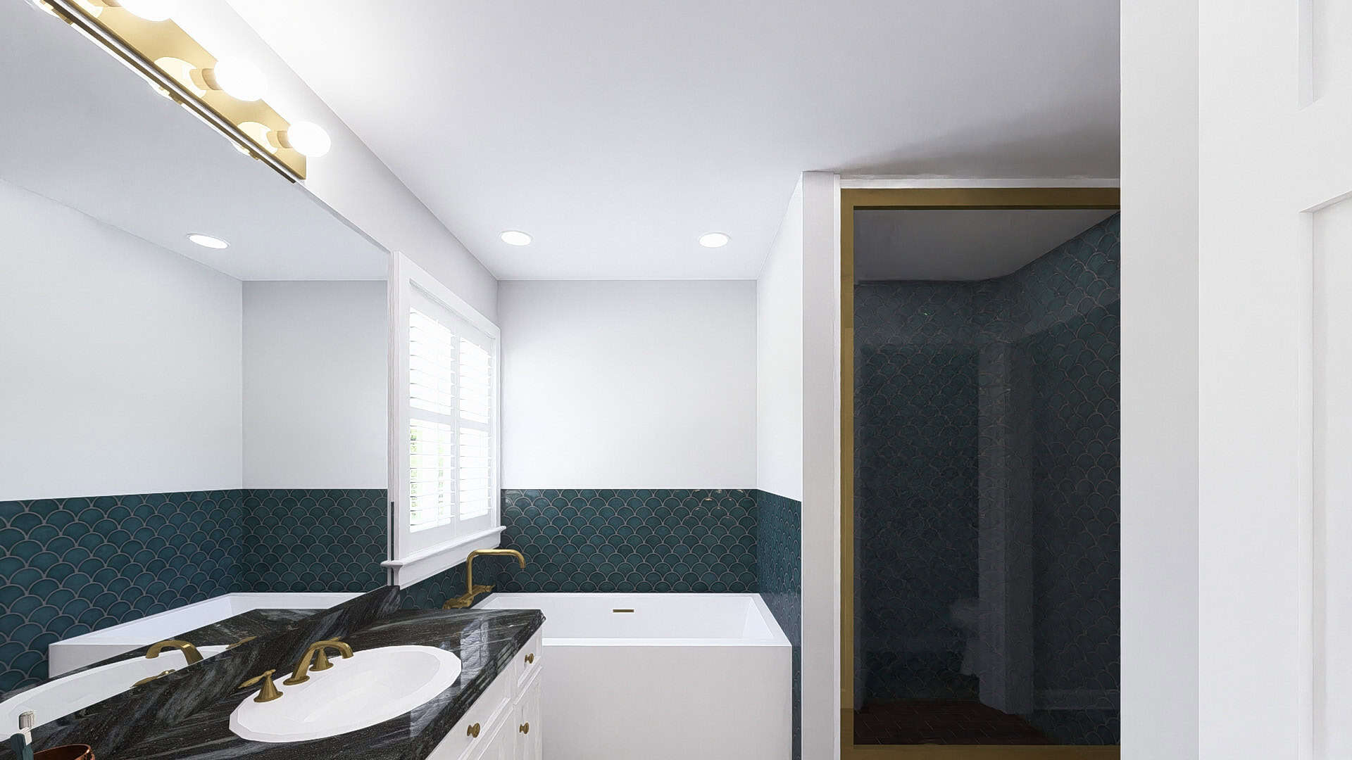 Master Bathroom: Sink/Vanity of this 4-Bedroom,2776 Sq Ft Plan -187-1251