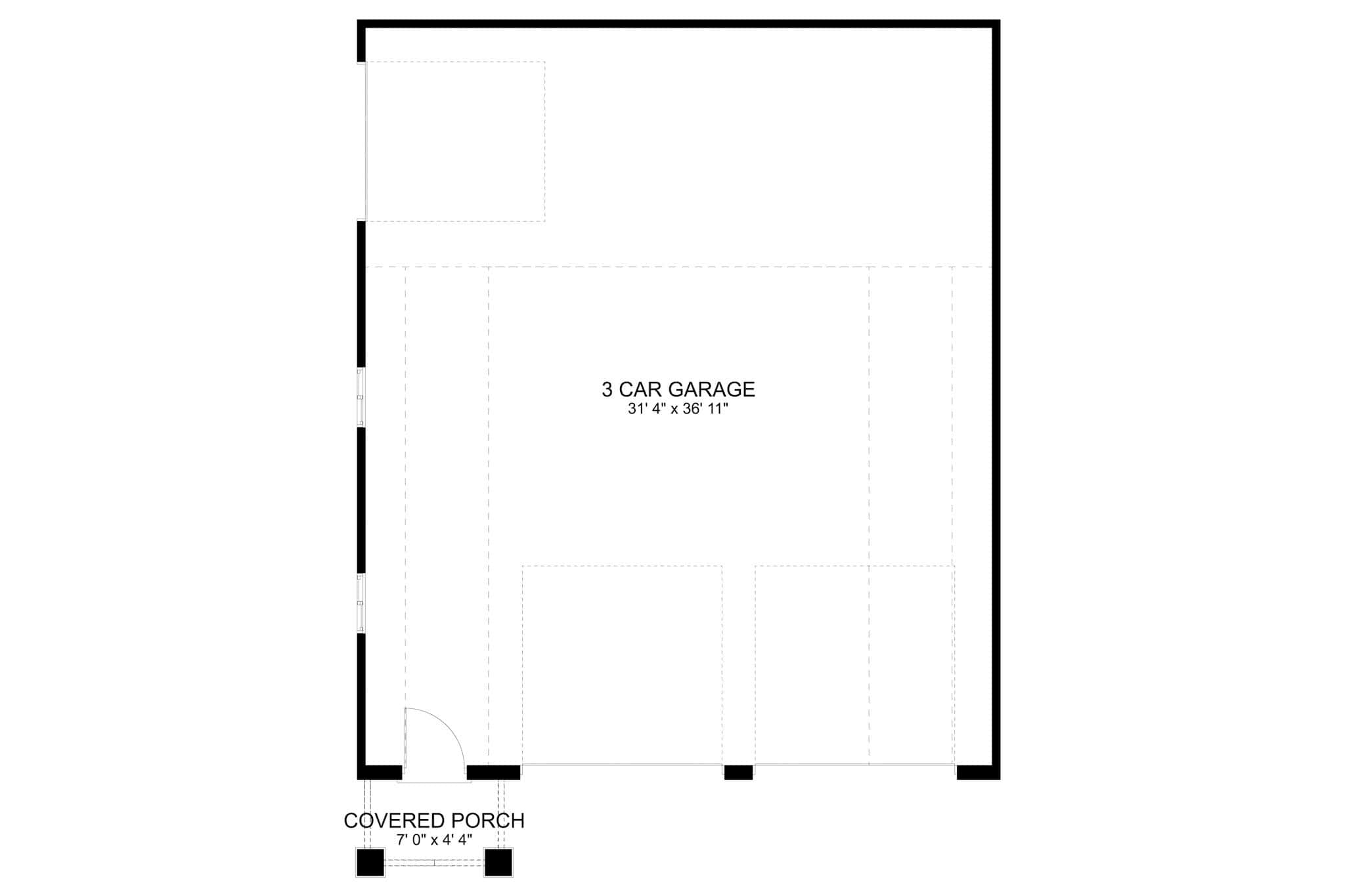 Garage of Garage Plan #187-1253