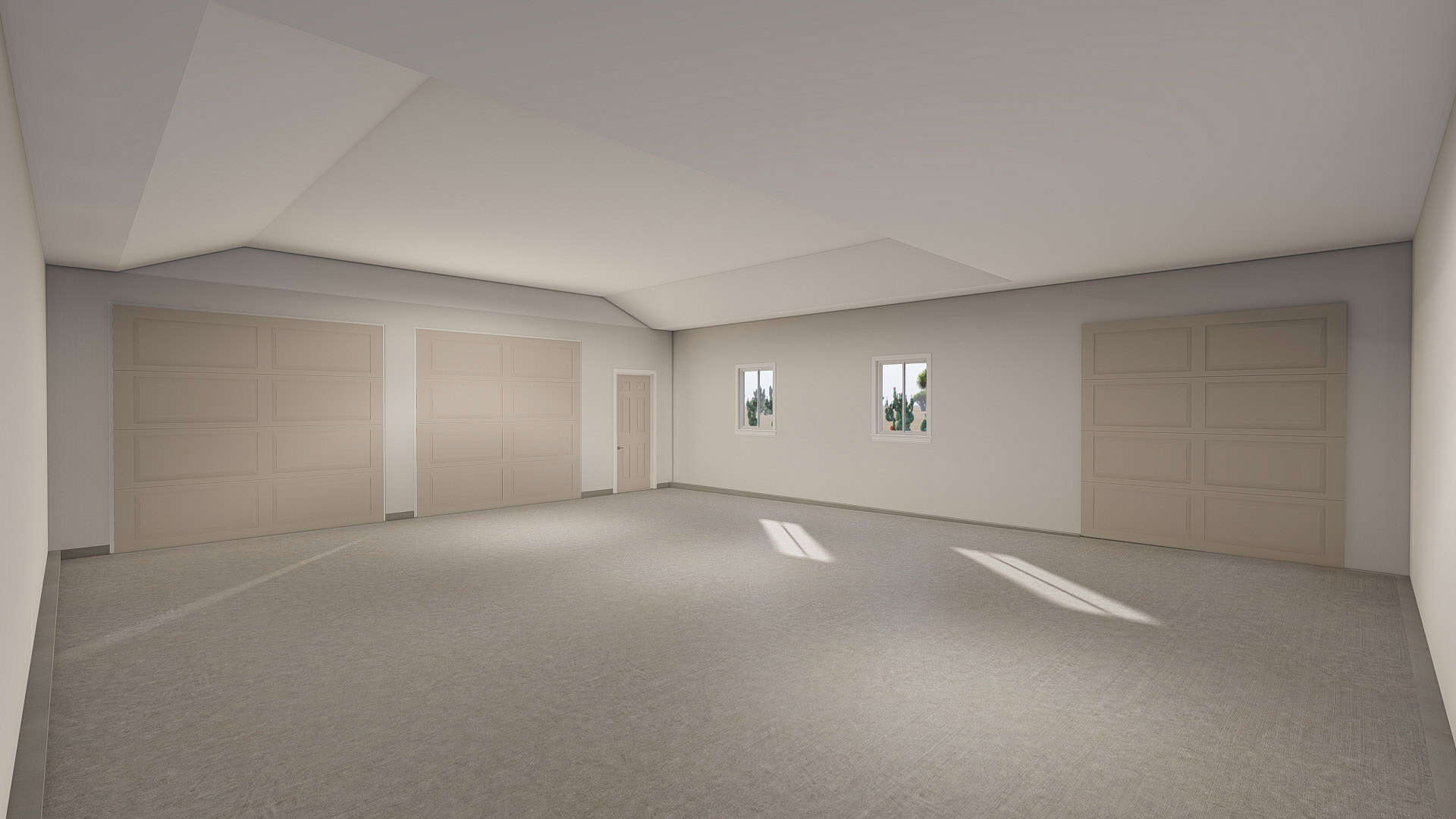 Garage of this 0-Bedroom,1 Sq Ft Plan -187-1253