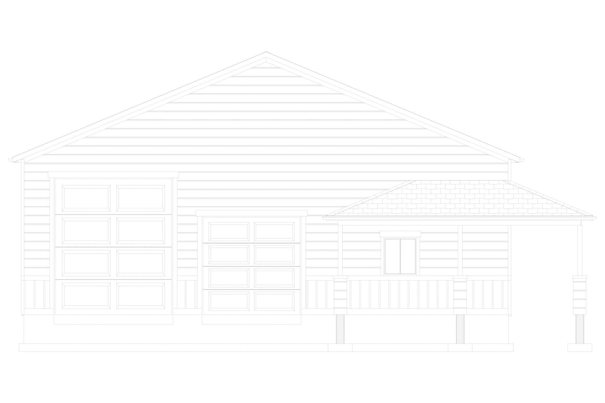 Home Plan Front Elevation of this 0-Bedroom,1 Sq Ft Plan -187-1256