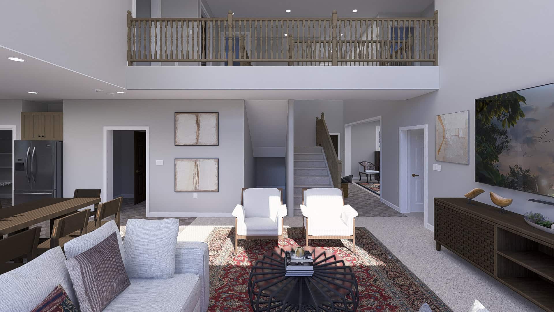 Great Room of this 5-Bedroom,3237 Sq Ft Plan -187-1257