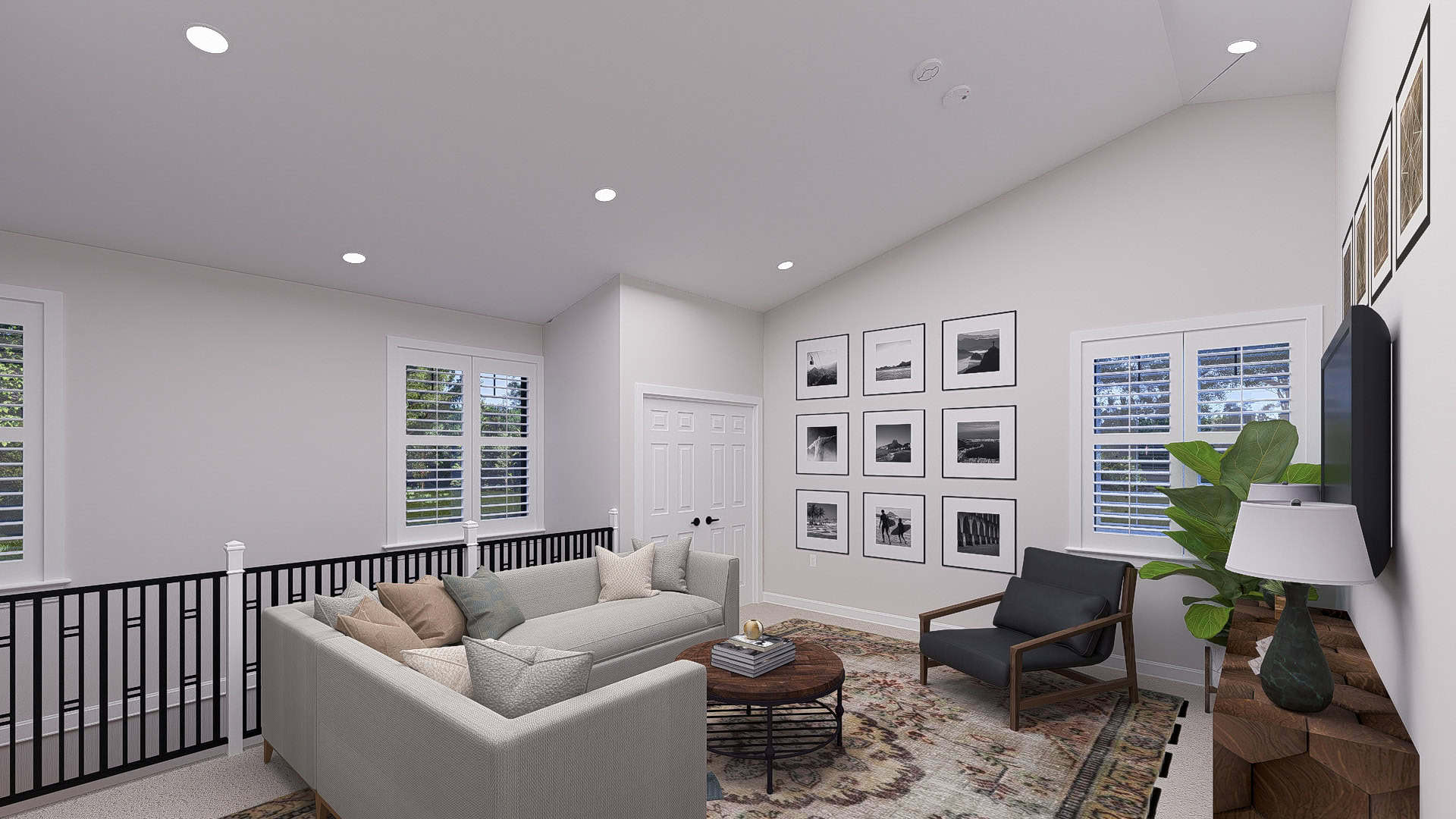 Family Room of this 2-Bedroom,882 Sq Ft Plan -187-1258