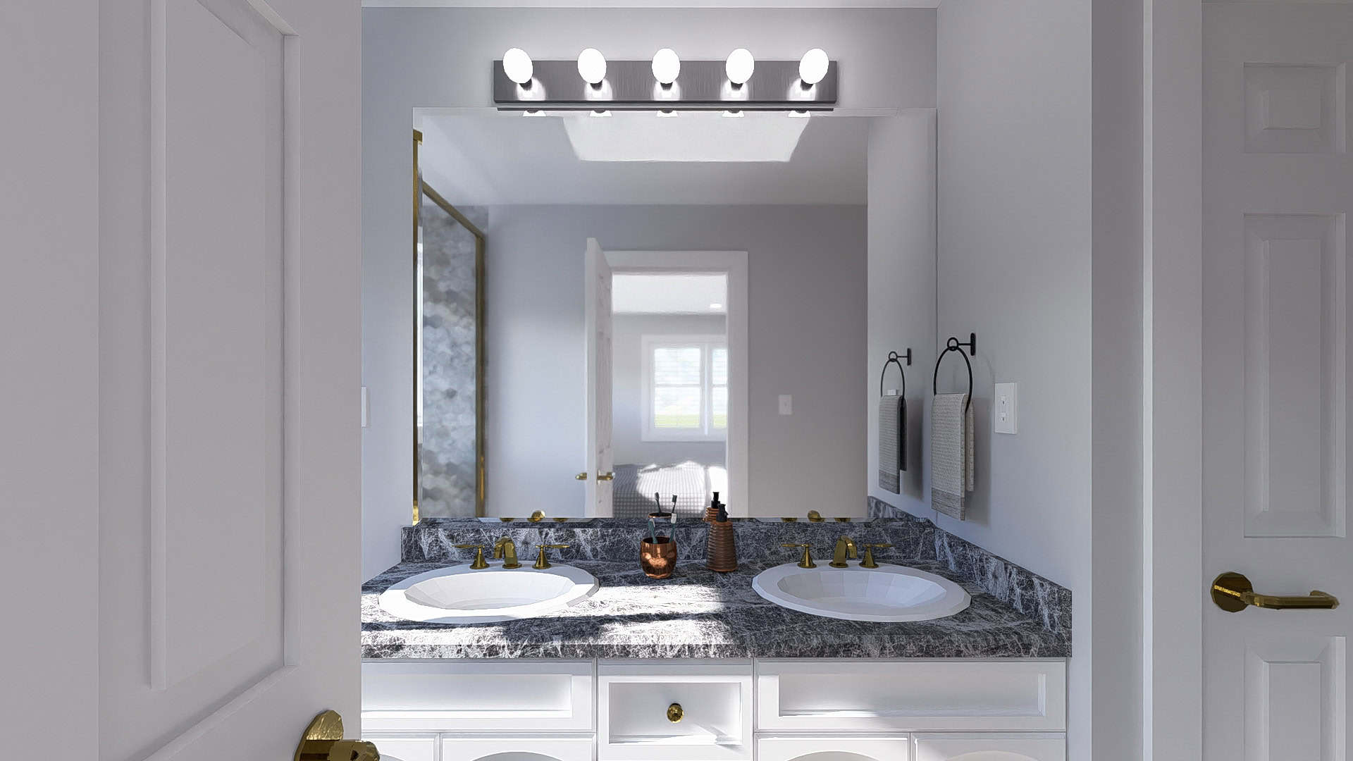 Master Bathroom: Sink/Vanity of this 3-Bedroom,1811 Sq Ft Plan -187-1259