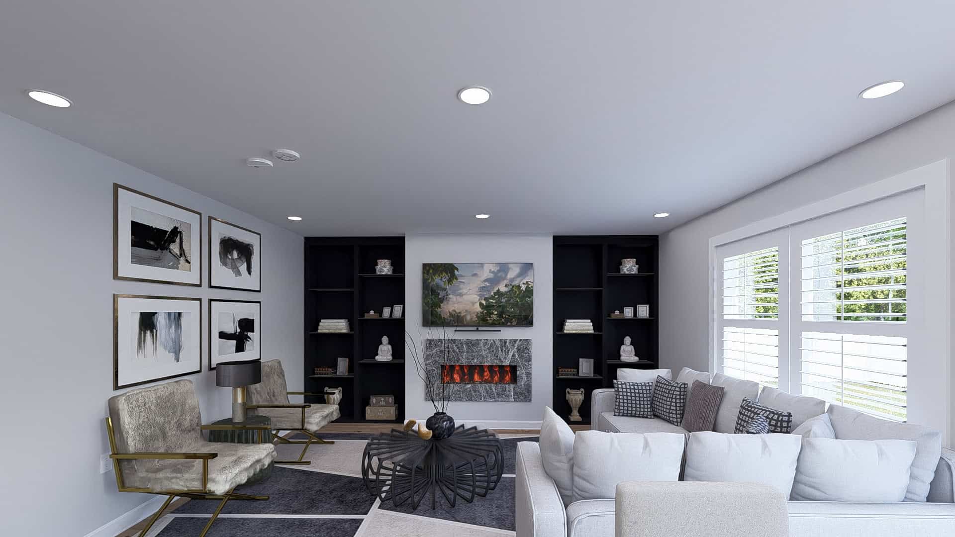 Family Room of this 3-Bedroom,1811 Sq Ft Plan -187-1259