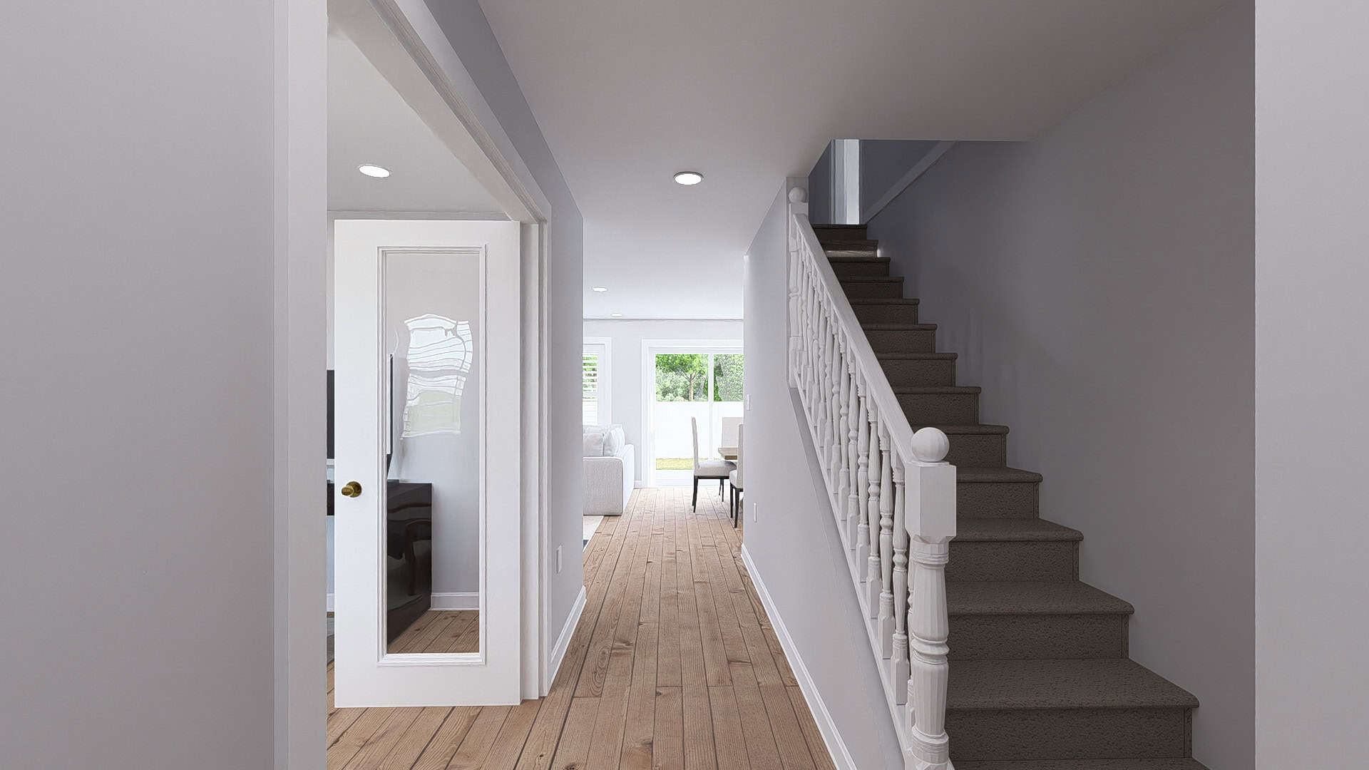 Entry Hall: Staircase of this 3-Bedroom,1811 Sq Ft Plan -187-1259
