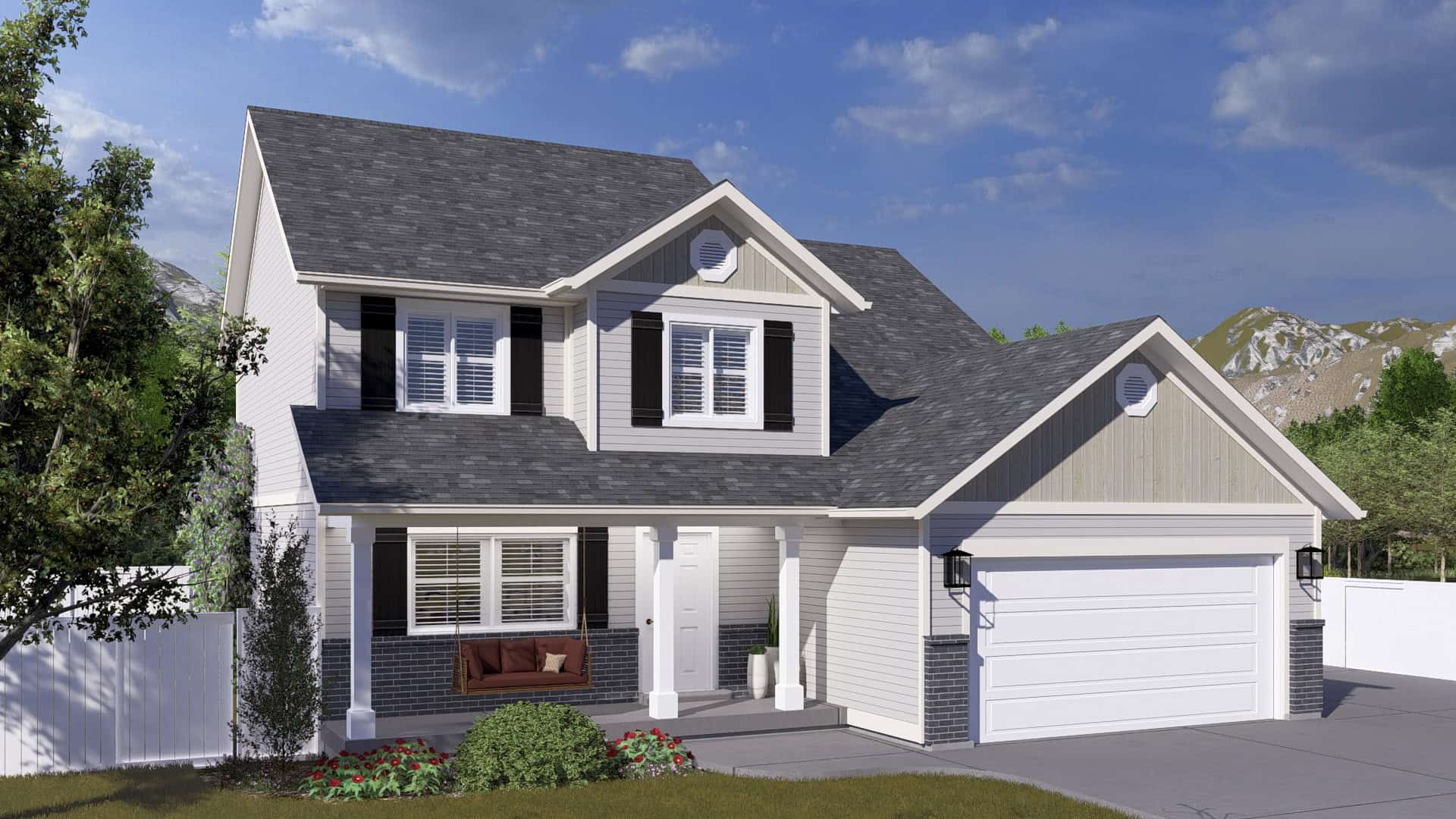 Left Side View of this 3-Bedroom,1811 Sq Ft Plan -187-1259