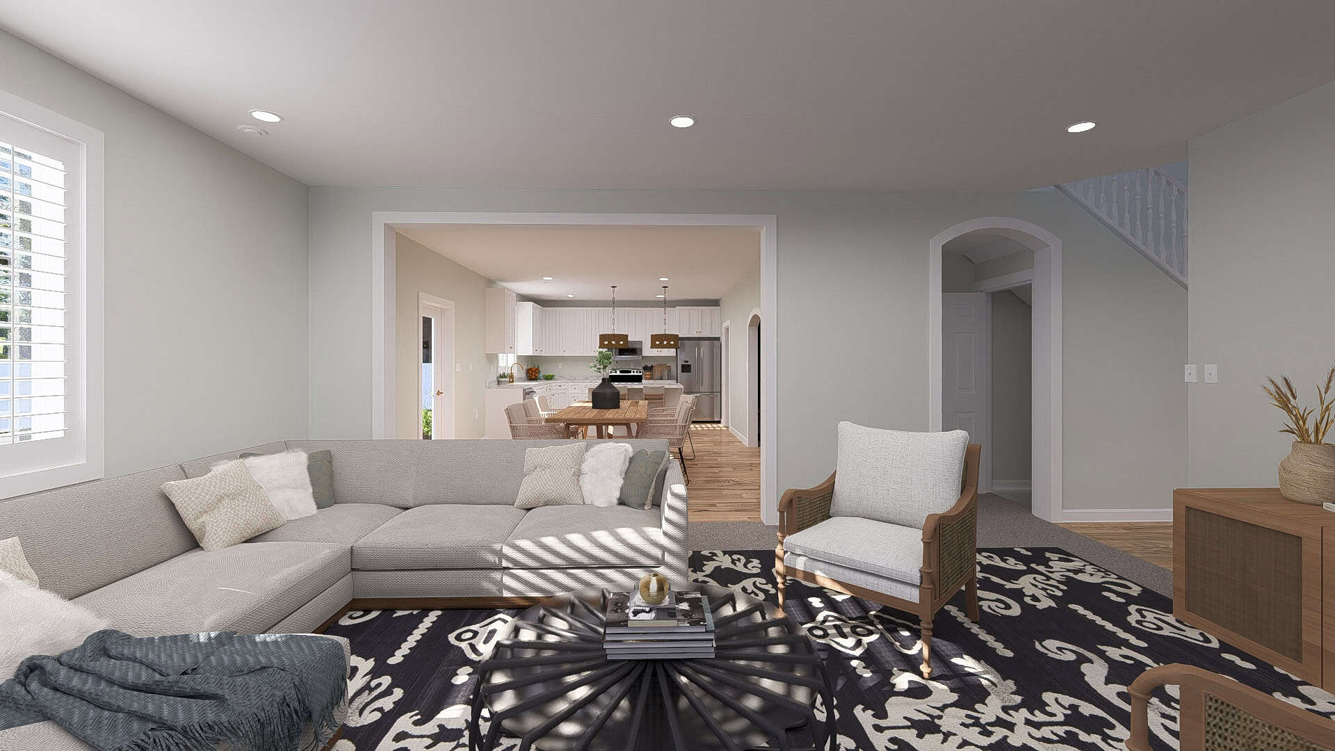 Family Room of this 3-Bedroom,2587 Sq Ft Plan -187-1260