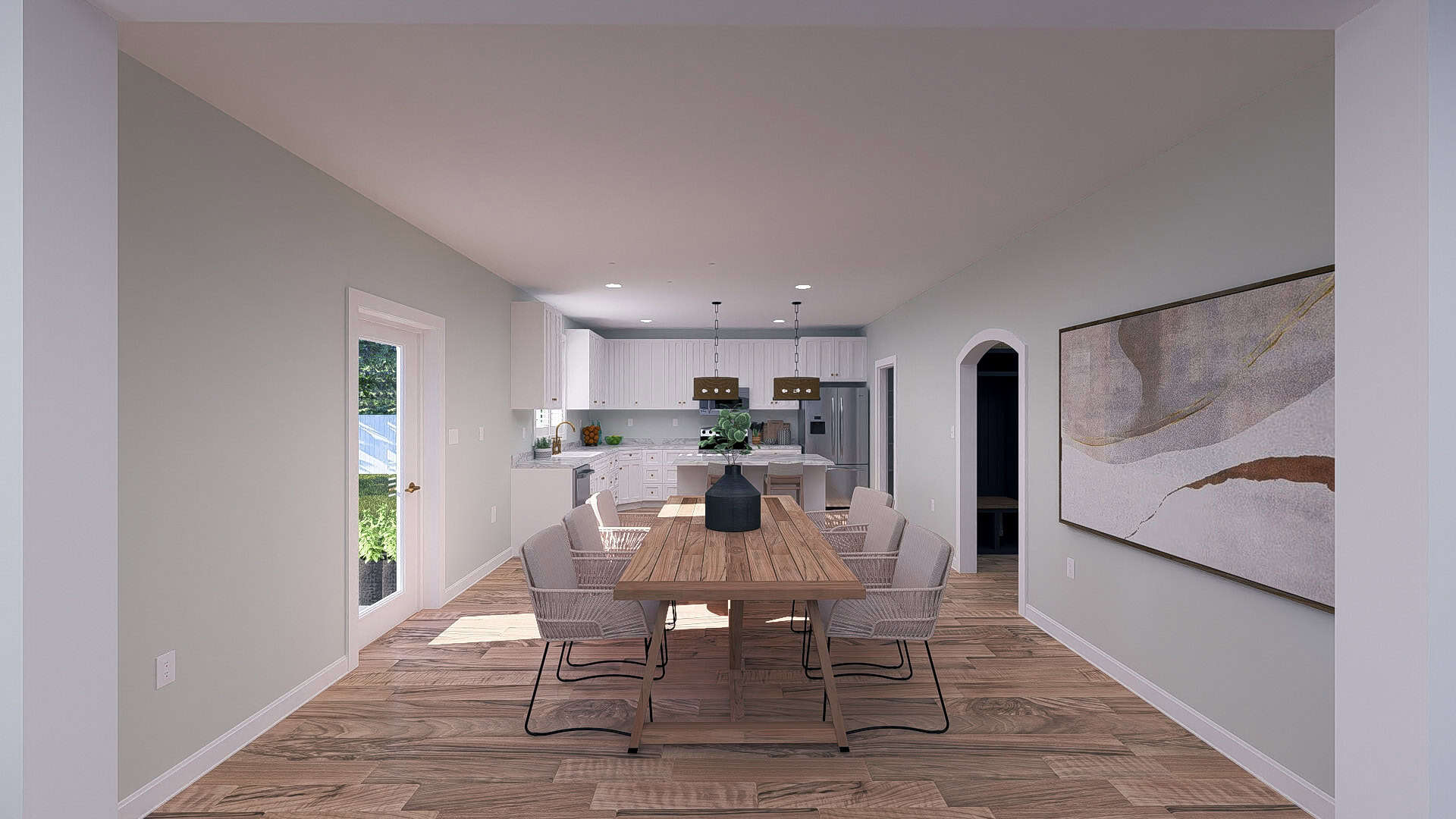 Dining Room of this 3-Bedroom,2587 Sq Ft Plan -187-1260