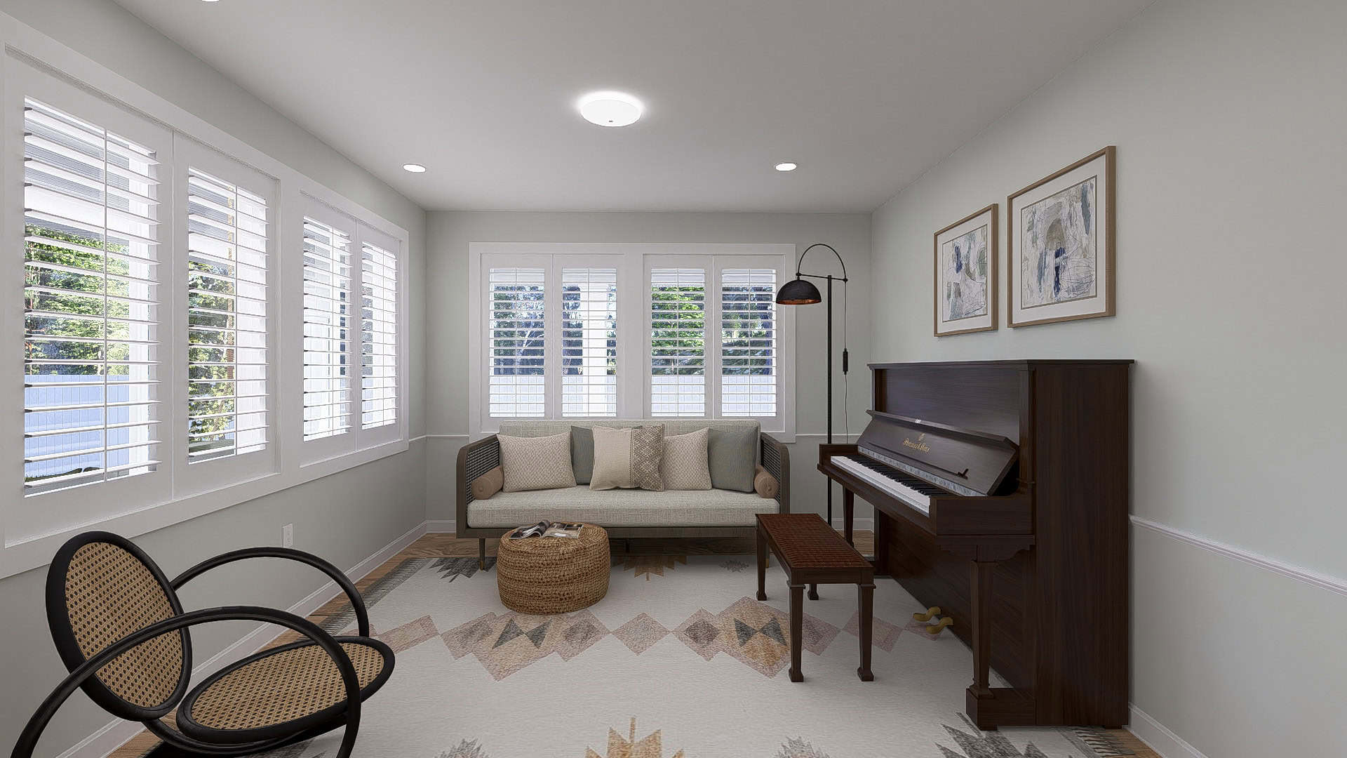 Home Office of this 3-Bedroom,2587 Sq Ft Plan -187-1260