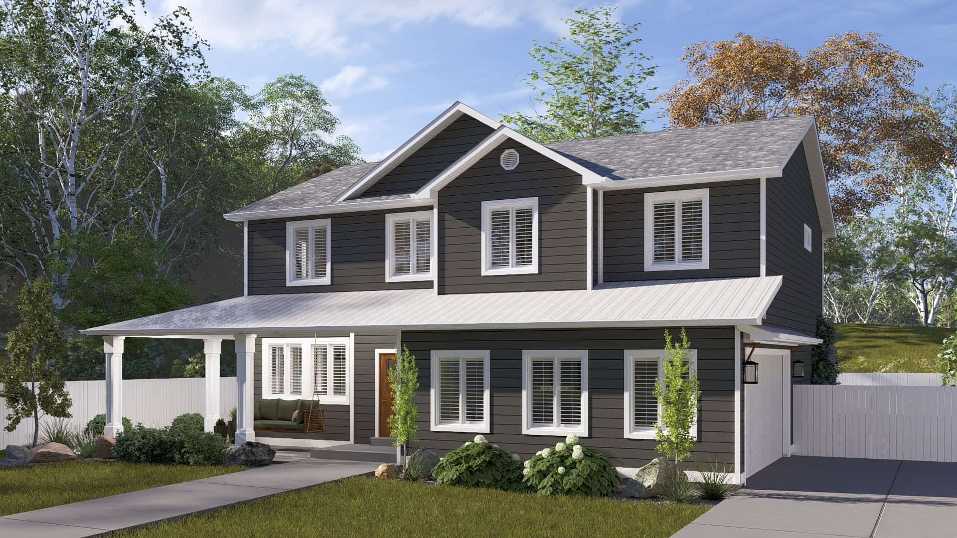 Right Side View of this 3-Bedroom,2587 Sq Ft Plan -187-1260